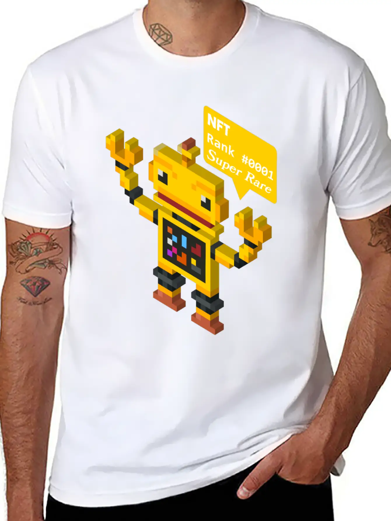 NFT Technology - Super Rare Nft Comfortable Minimalist Graphic Tee – Summer Style Essential