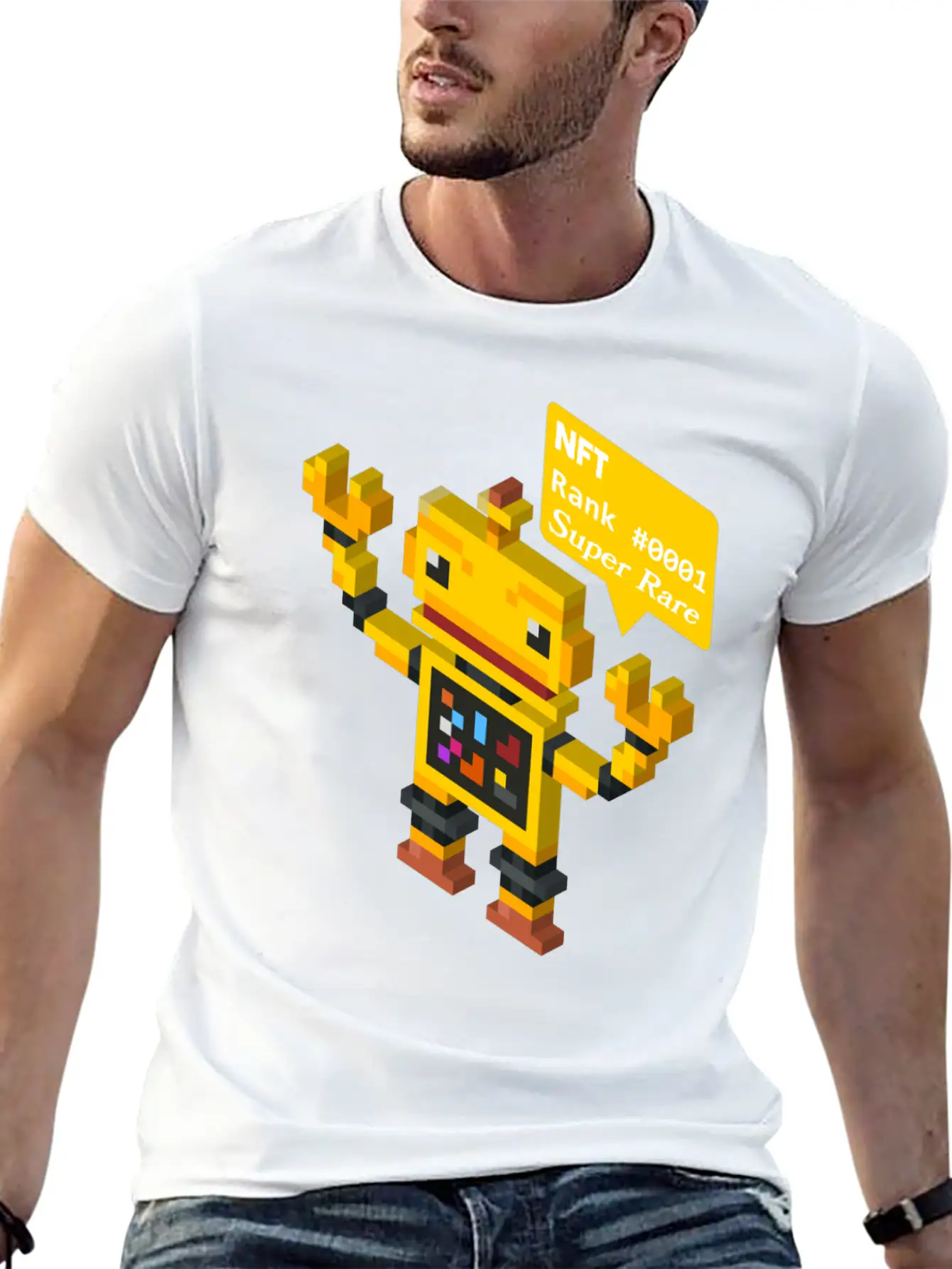 NFT Technology - Super Rare Nft Comfortable Minimalist Graphic Tee – Summer Style Essential