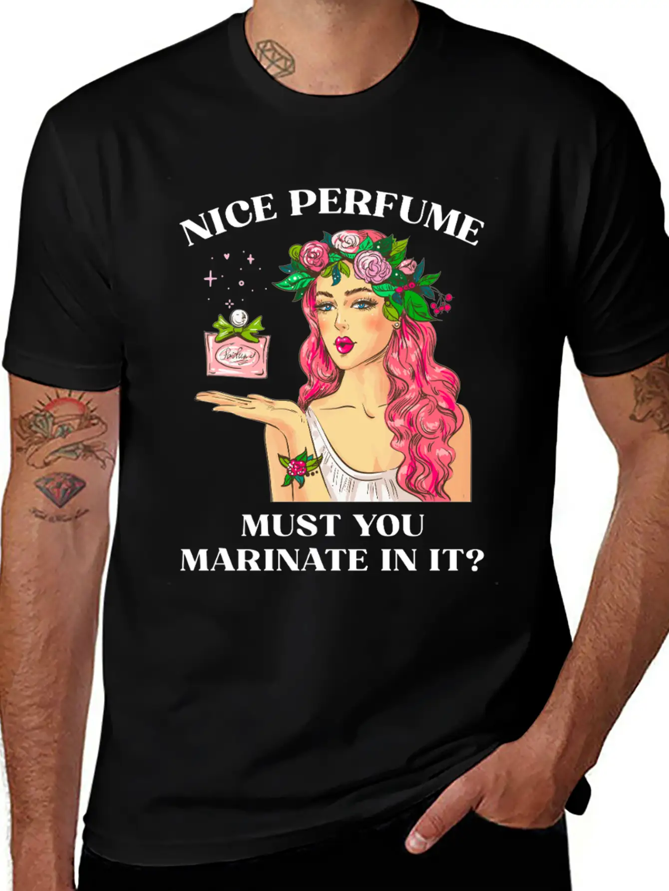 Nice Perfume Timeless Short Sleeve Tee – Comfy And Minimalist Design