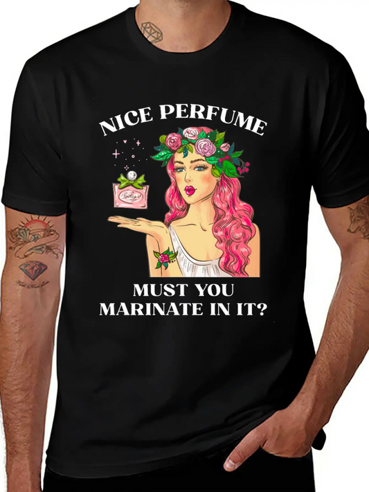 Nice Perfume Timeless Short Sleeve Tee – Comfy And Minimalist Design