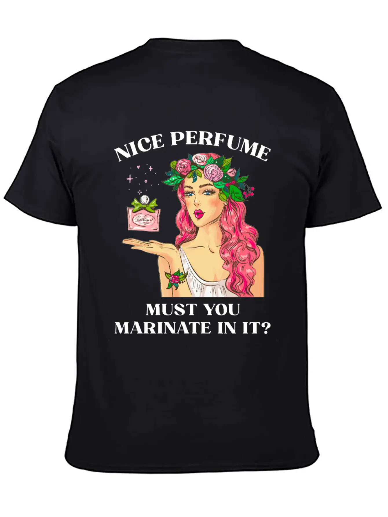 Nice Perfume Timeless Short Sleeve Tee – Comfy And Minimalist Design