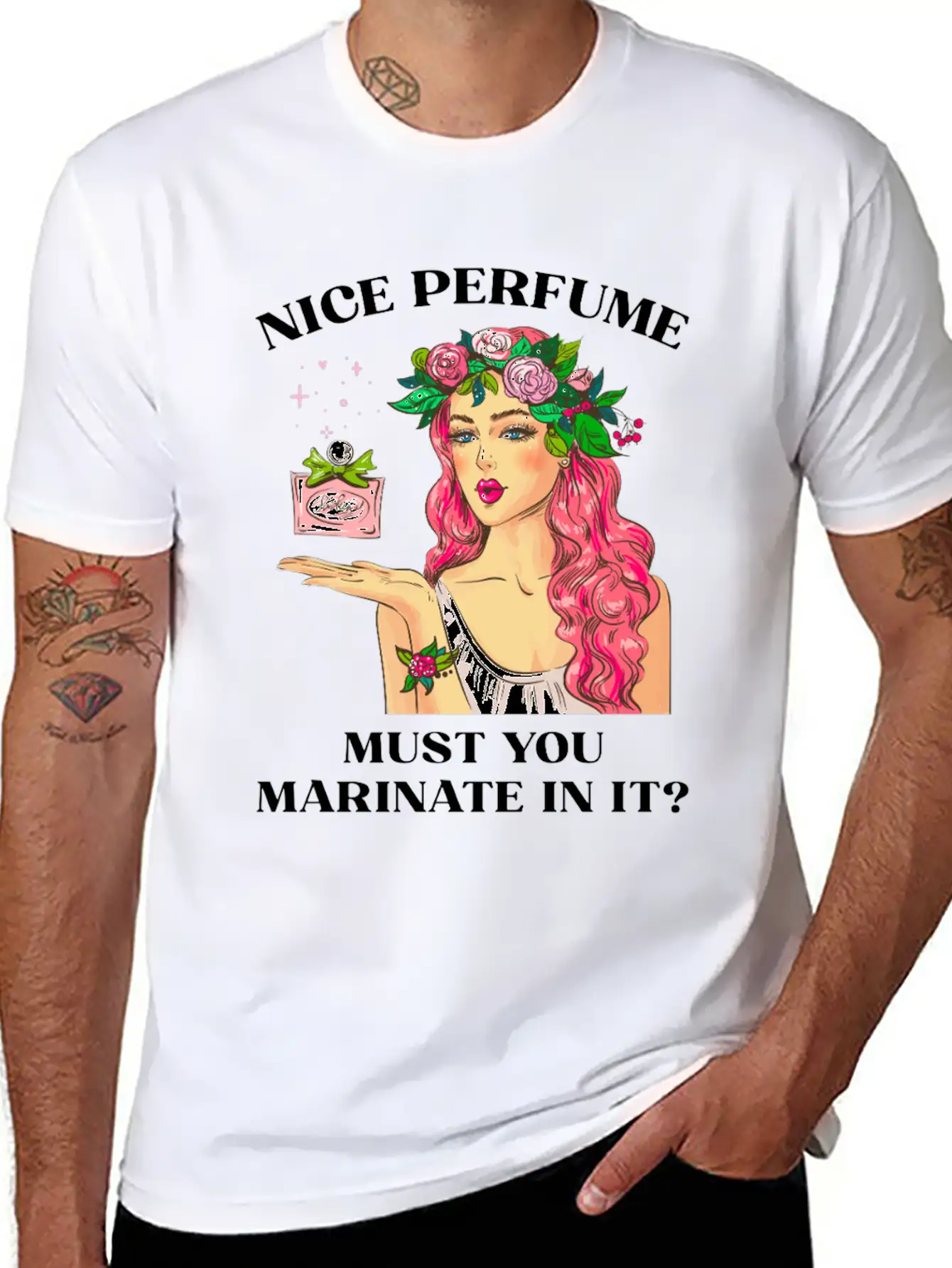 Nice Perfume Timeless Short Sleeve Tee – Comfy And Minimalist Design