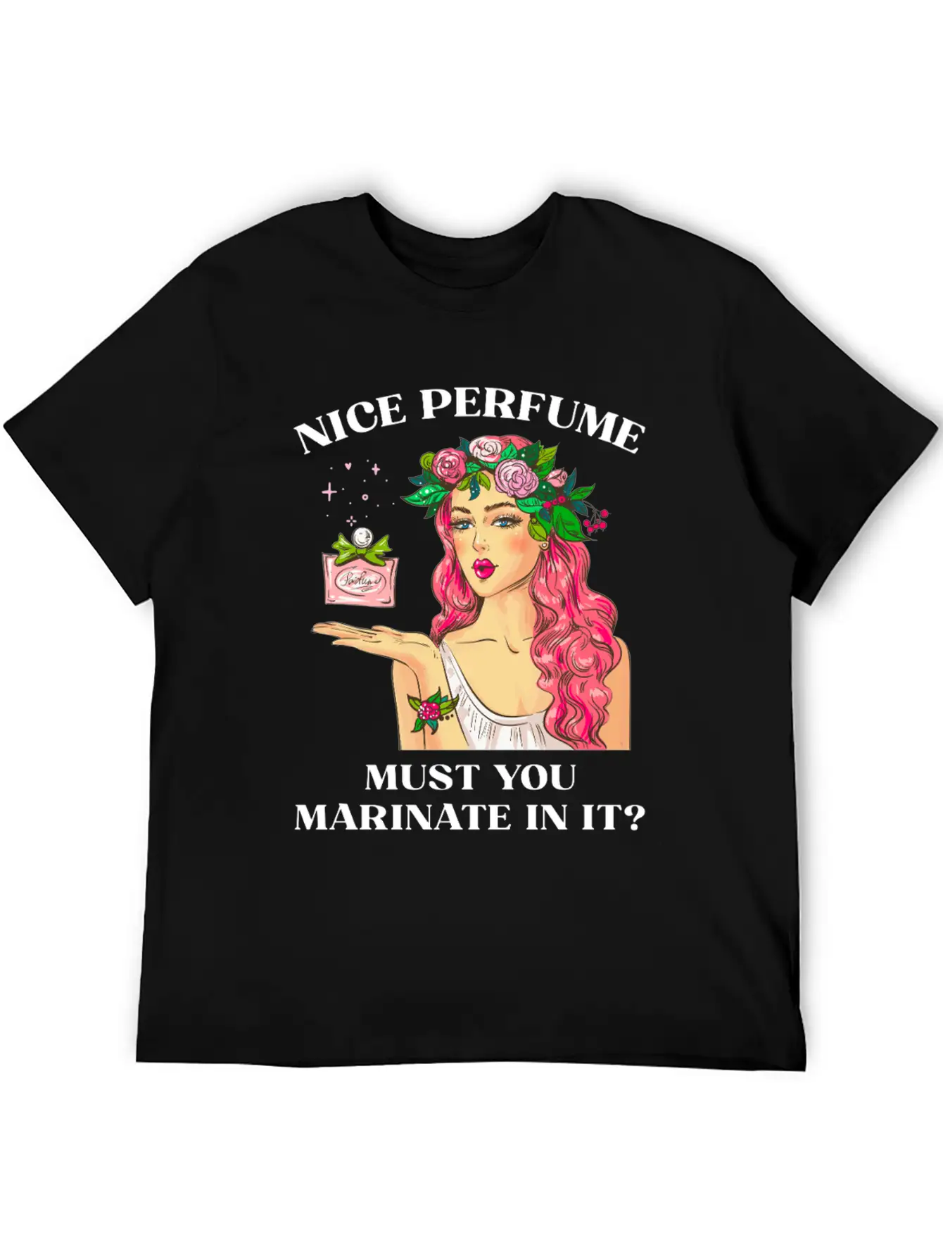 Nice Perfume Timeless Short Sleeve Tee – Comfy And Minimalist Design