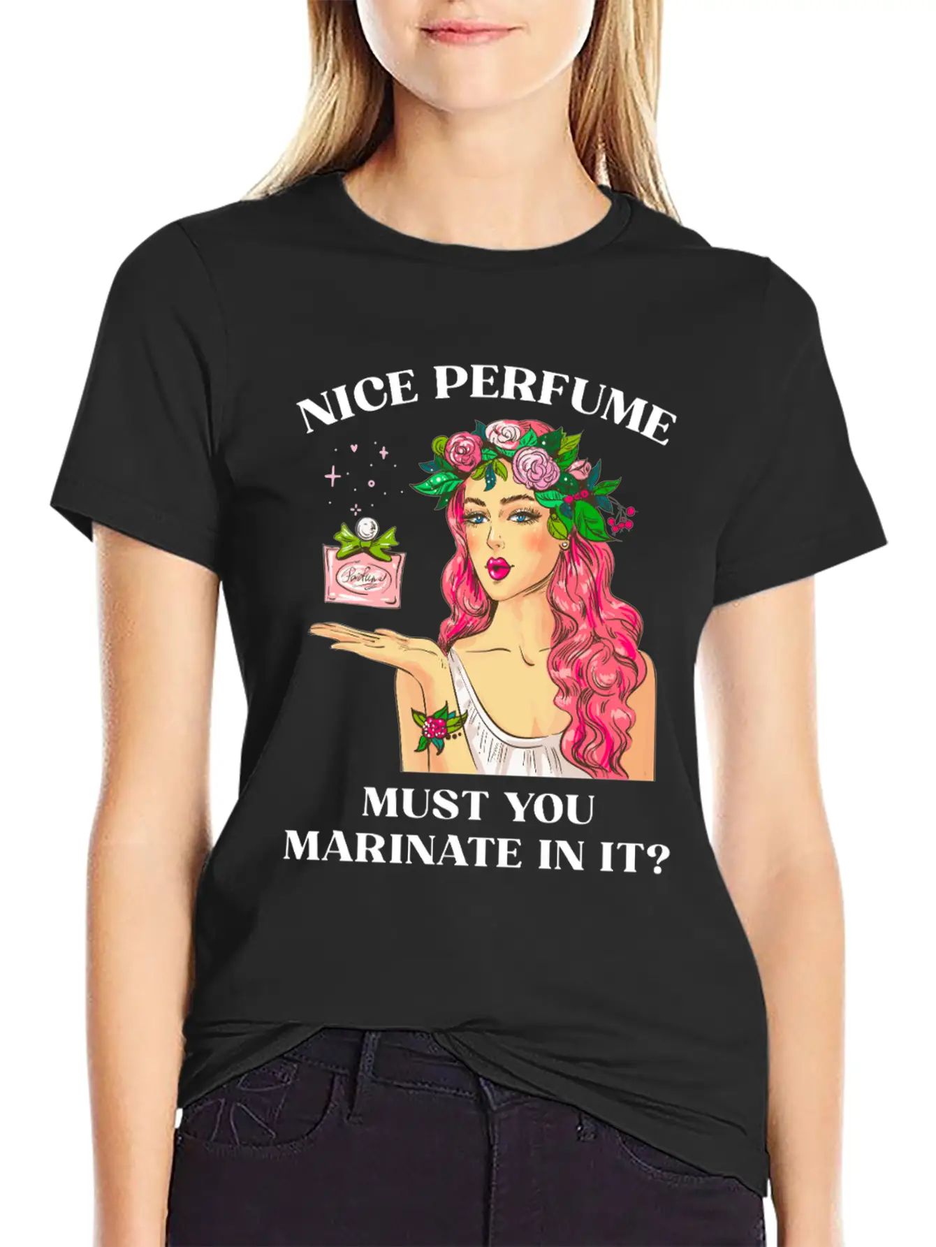 Nice Perfume Timeless Short Sleeve Tee – Comfy And Minimalist Design