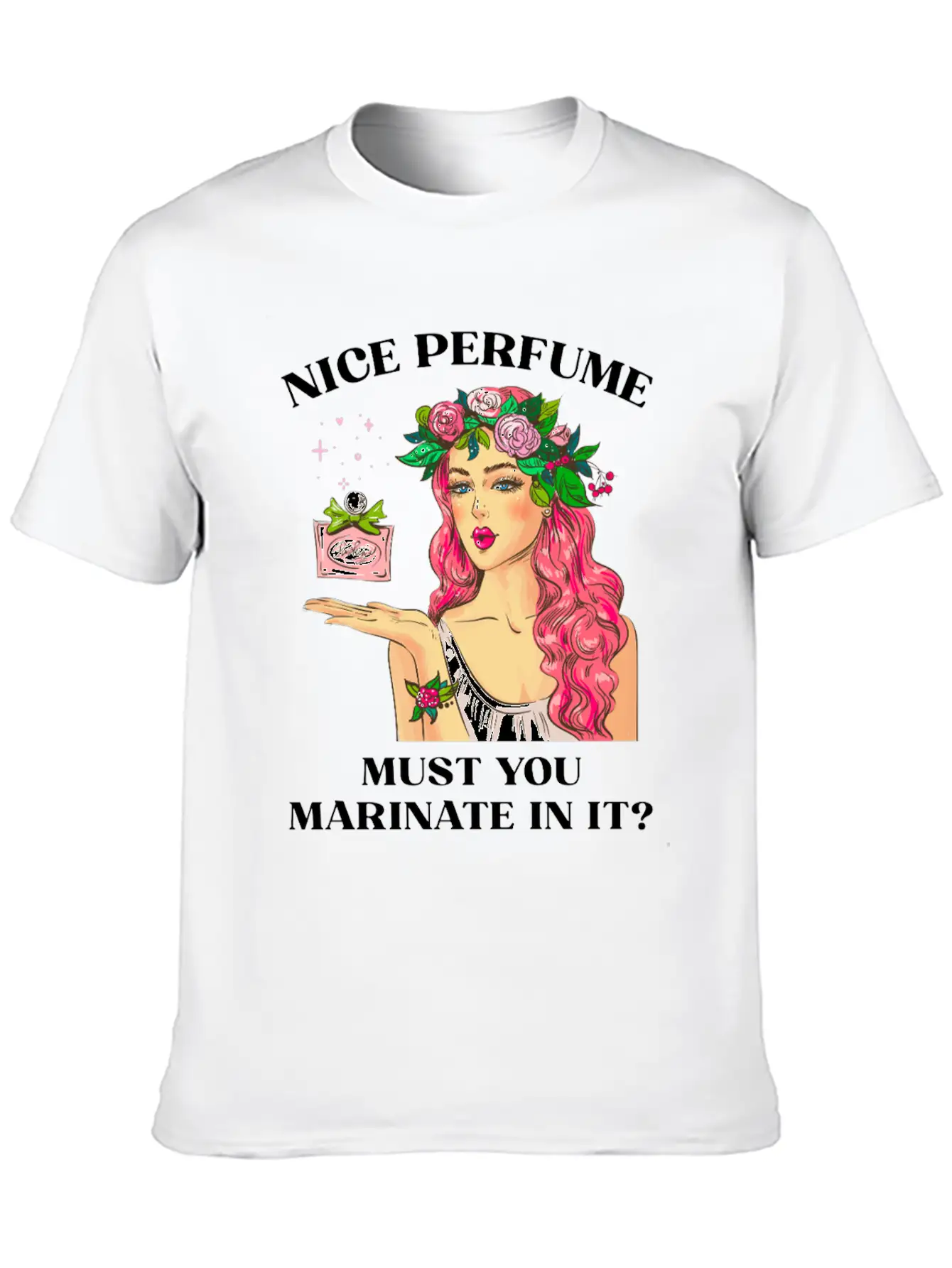Nice Perfume Timeless Short Sleeve Tee – Comfy And Minimalist Design