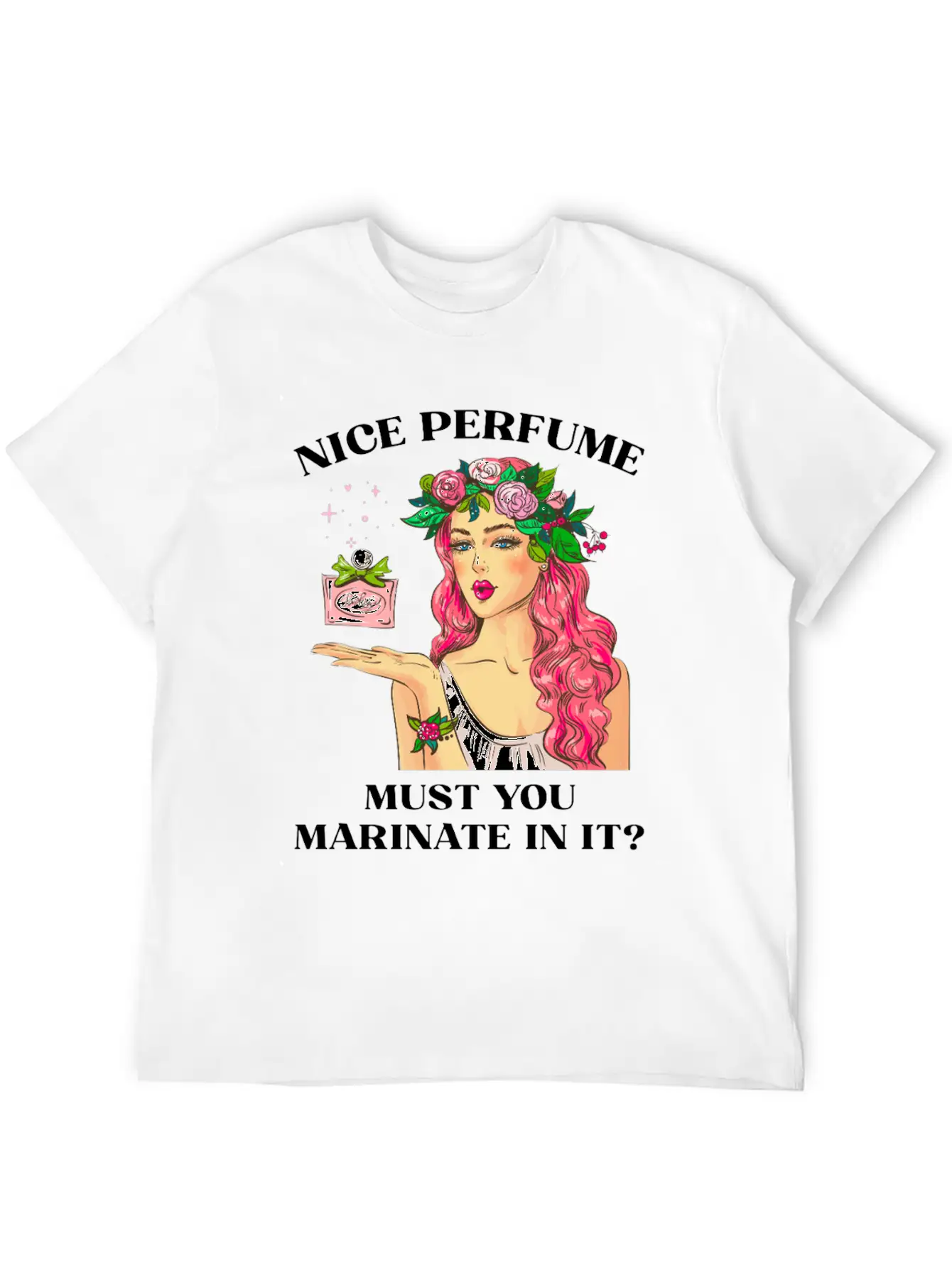Nice Perfume Timeless Short Sleeve Tee – Comfy And Minimalist Design