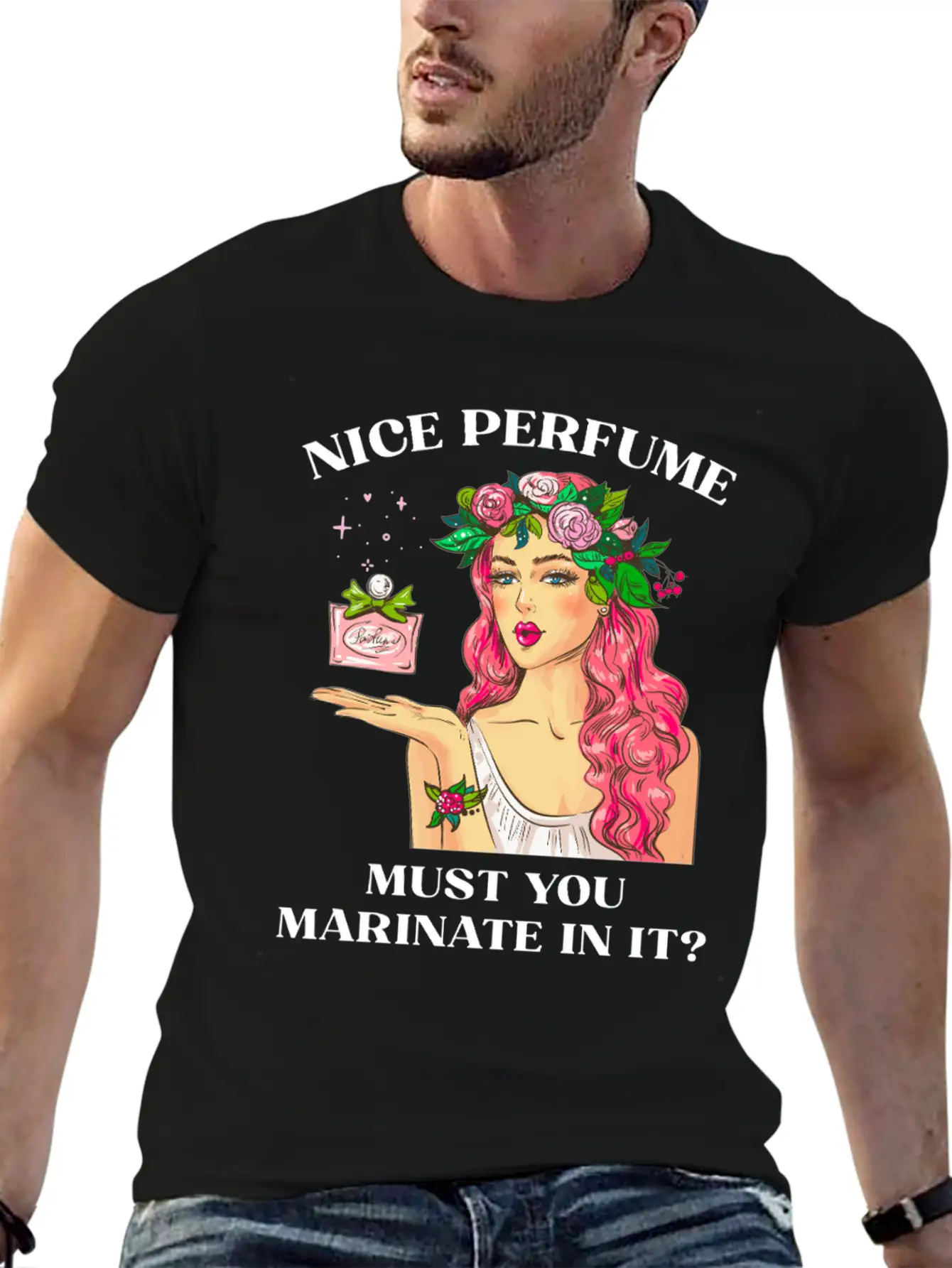 Nice Perfume Timeless Short Sleeve Tee – Comfy And Minimalist Design