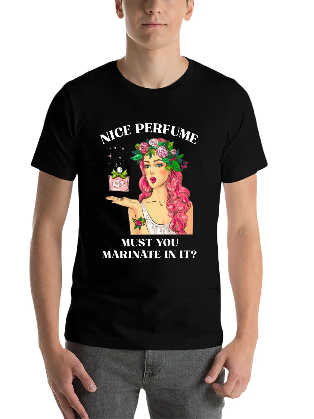 Nice Perfume Timeless Short Sleeve Tee – Comfy And Minimalist Design