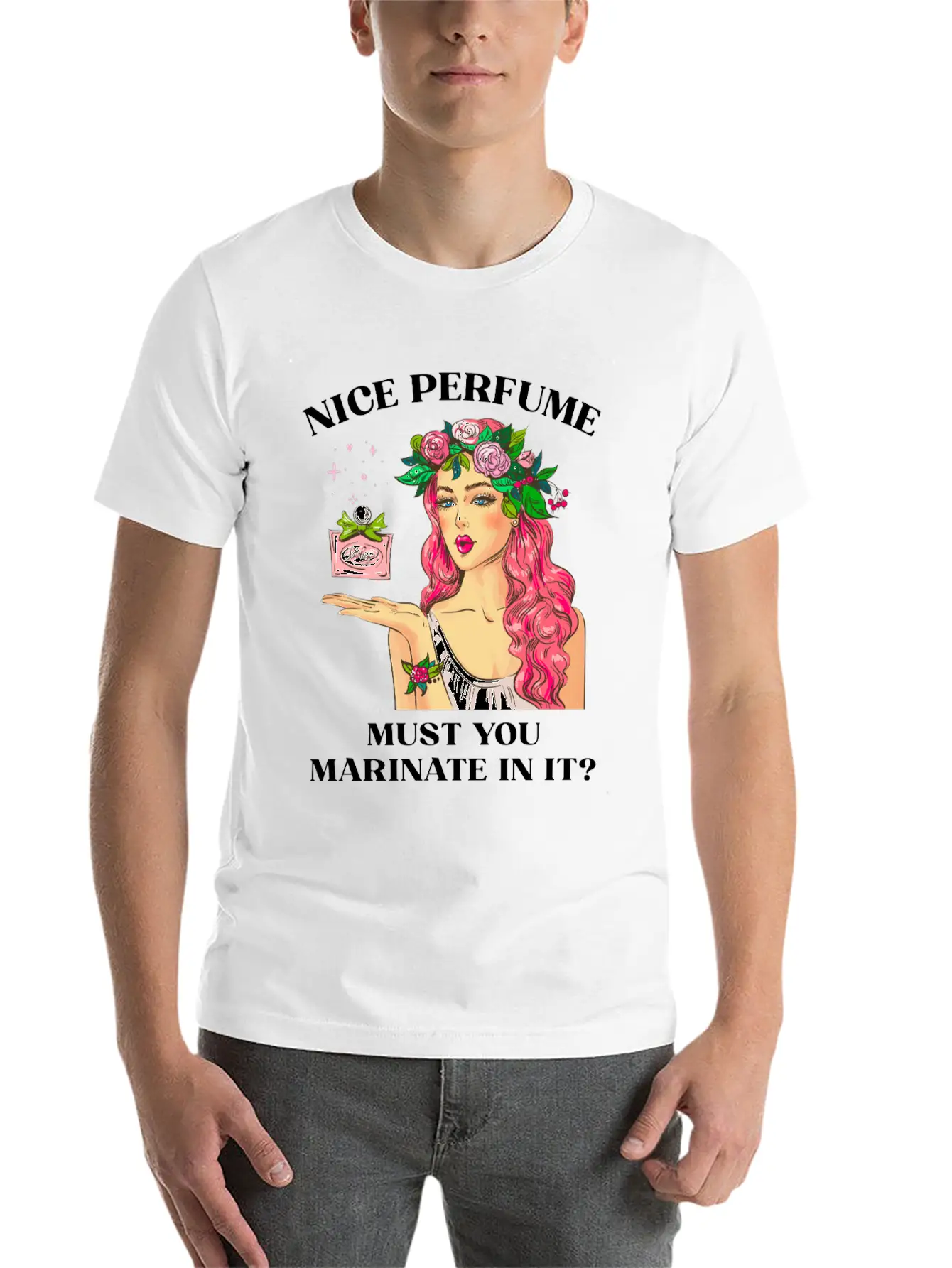 Nice Perfume Timeless Short Sleeve Tee – Comfy And Minimalist Design