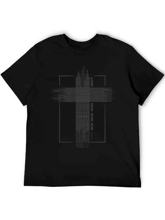 Faith Over Fear Graphic Tee - Christian T-Shirt