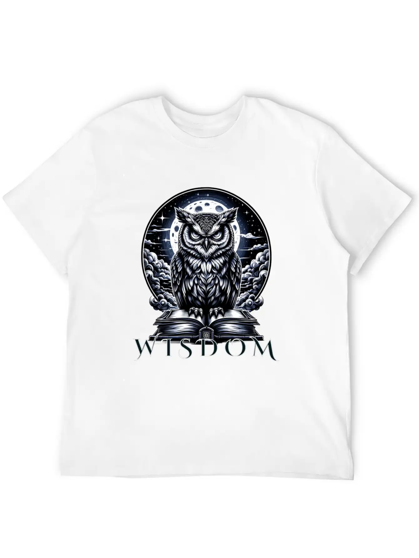 Night Owl Wisdom Stylish Everyday T-Shirt – Unisex Basic Cotton Tee