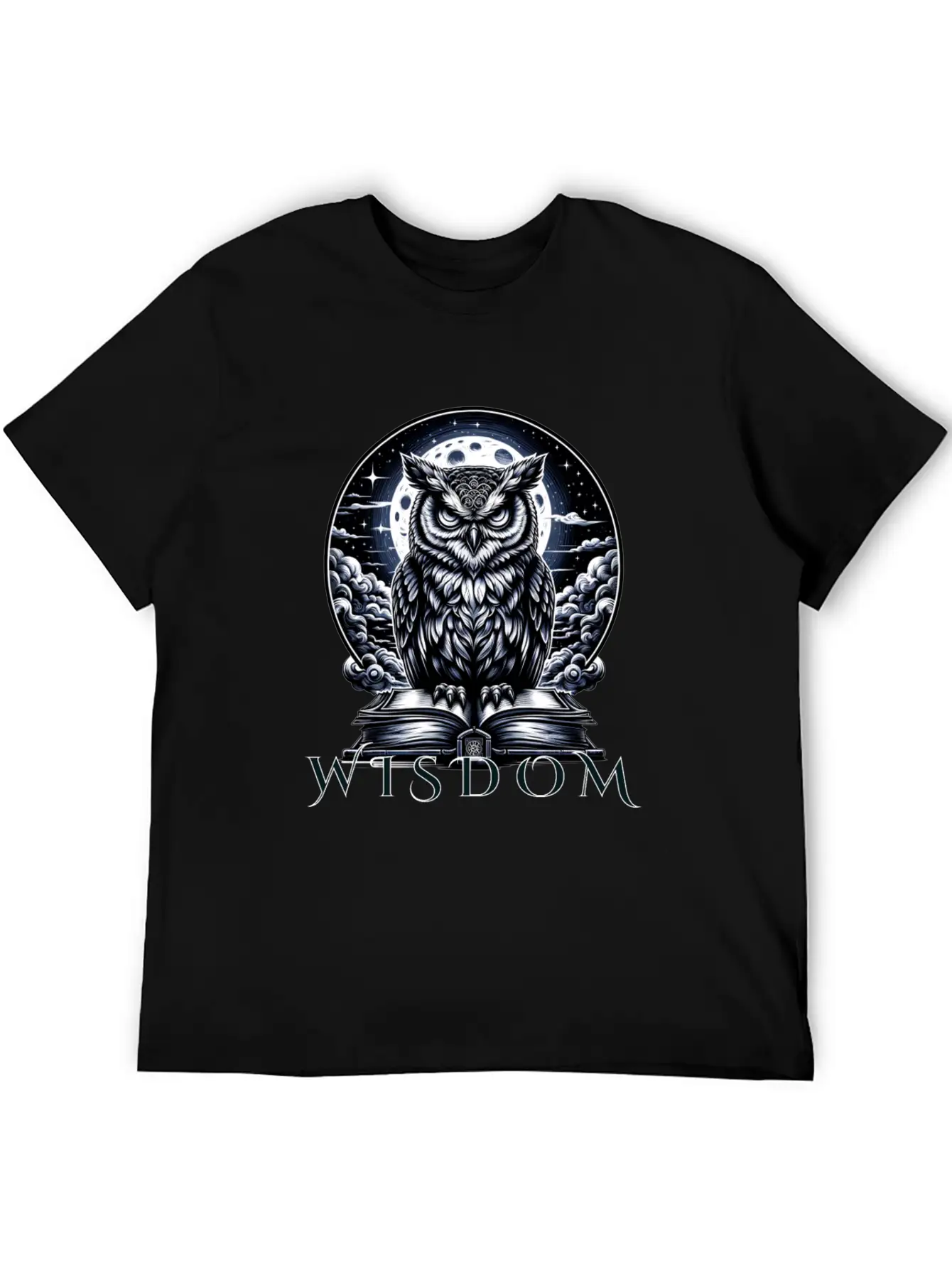 Night Owl Wisdom Stylish Everyday T-Shirt – Unisex Basic Cotton Tee