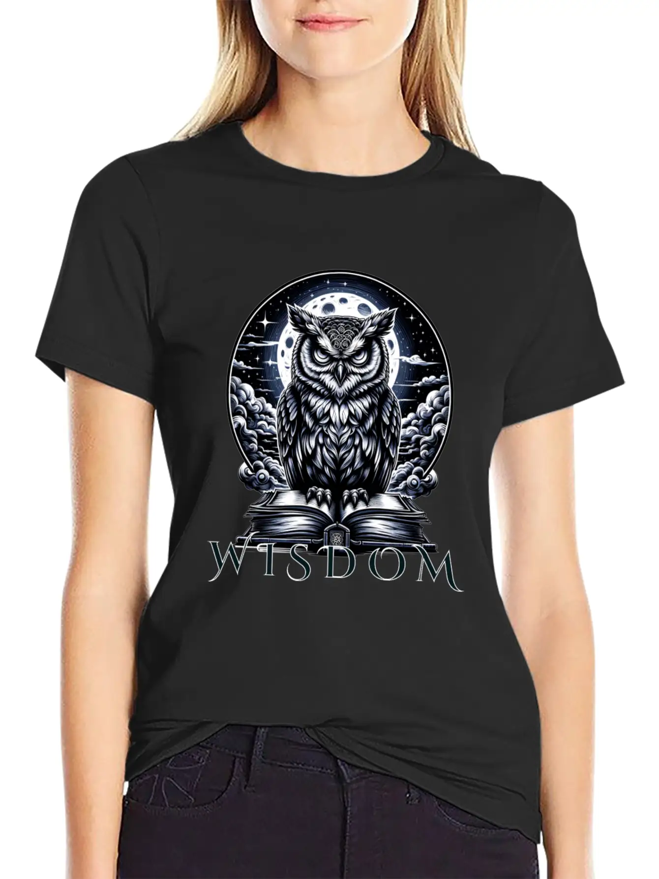Night Owl Wisdom Stylish Everyday T-Shirt – Unisex Basic Cotton Tee