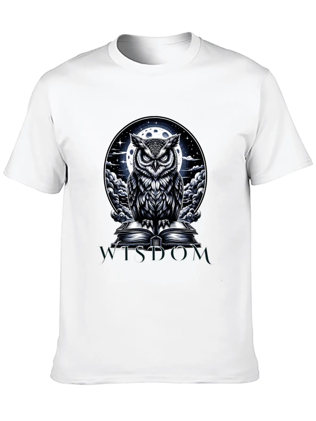 Night Owl Wisdom Stylish Everyday T-Shirt – Unisex Basic Cotton Tee