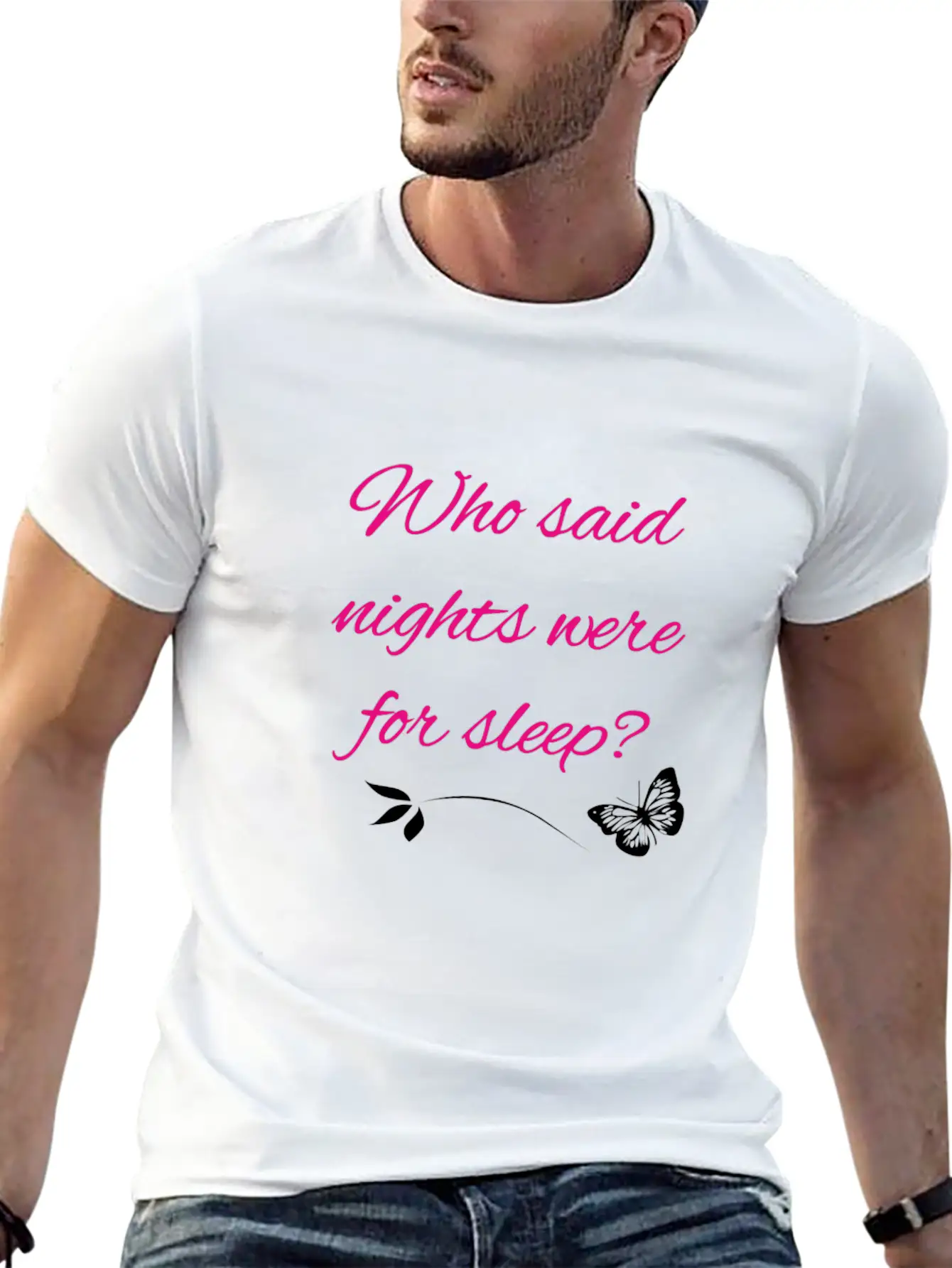 Nights Were For Sleep Stylish Everyday T-Shirt – Unisex Basic Cotton Tee