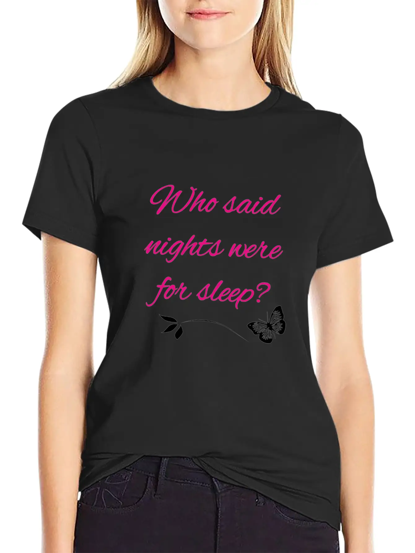 Nights Were For Sleep Stylish Everyday T-Shirt – Unisex Basic Cotton Tee
