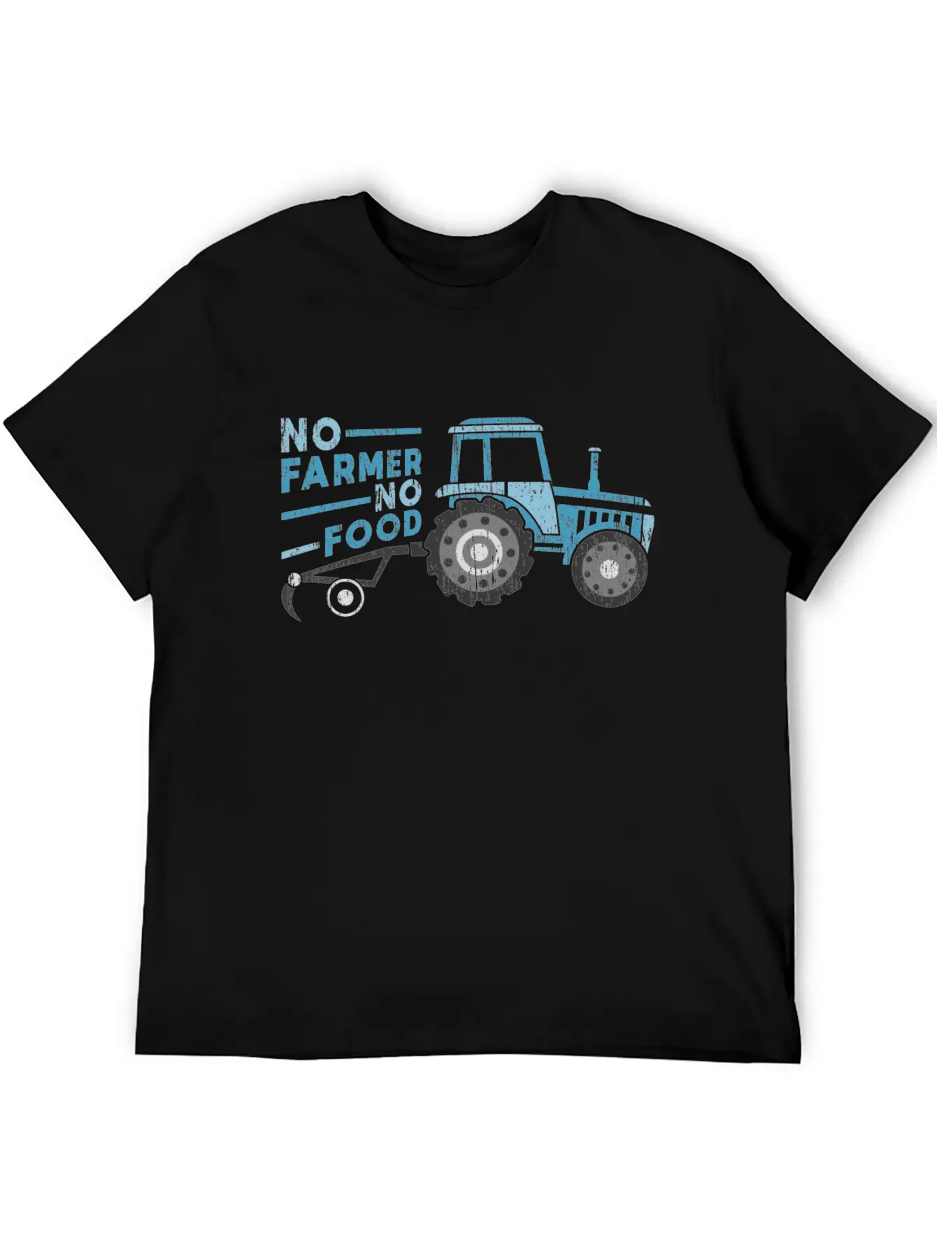 No Farmer No Food Tractor Quote Kid Christmas Gift Comfortable Minimalist Graphic Tee – Summer Style Essential