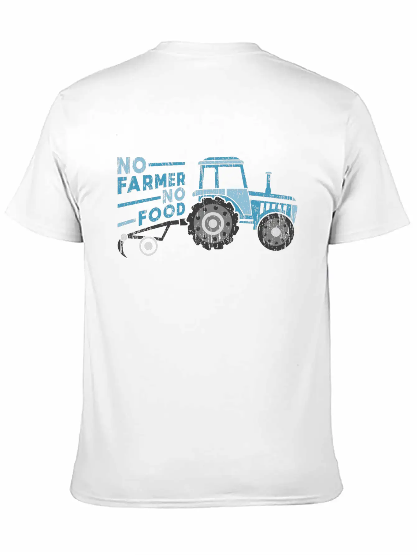 No Farmer No Food Tractor Quote Kid Christmas Gift Comfortable Minimalist Graphic Tee – Summer Style Essential