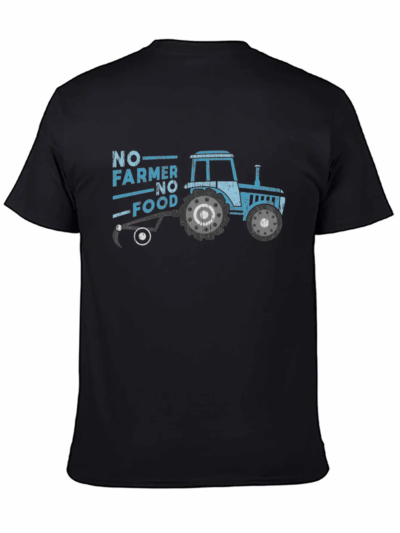 No Farmer No Food Tractor Quote Kid Christmas Gift Comfortable Minimalist Graphic Tee – Summer Style Essential
