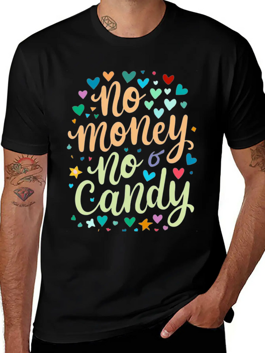 No Money No Candy Halloween Outfit Tshirt Tees Unisex Casual T-Shirt – Clean Design For Daily Comfort