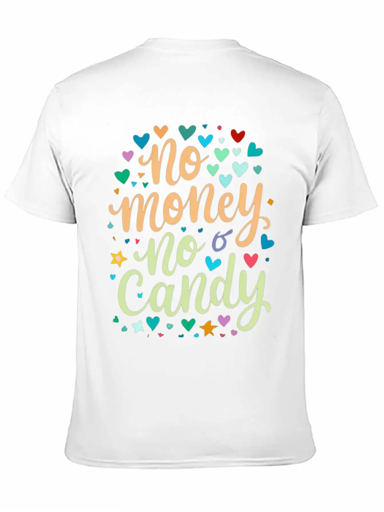 No Money No Candy Halloween Outfit Tshirt Tees Unisex Casual T-Shirt – Clean Design For Daily Comfort