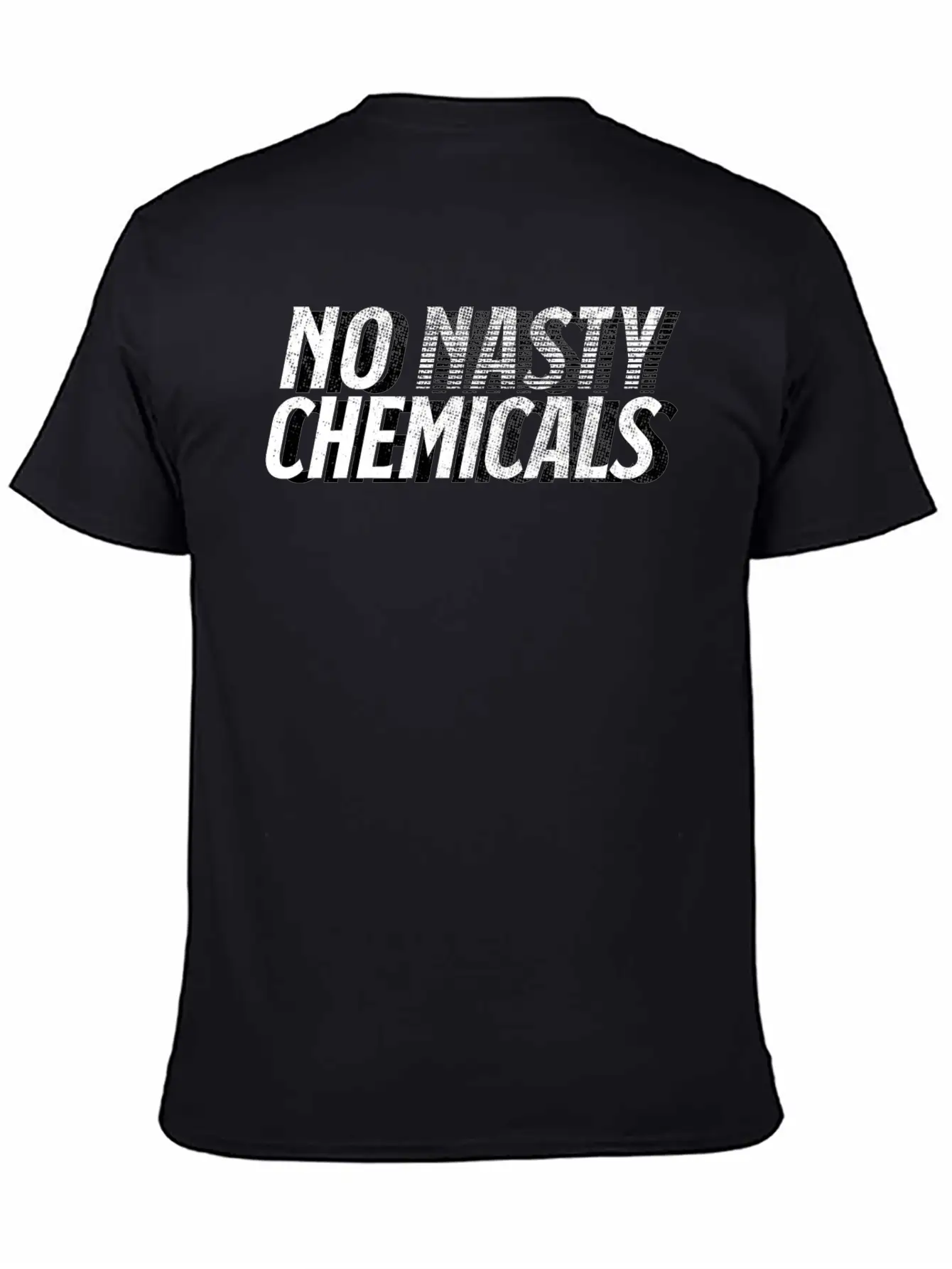 No Nasty Chemicals Unisex Short Sleeve Soft Cotton T-Shirt – Casual Everyday Wear
