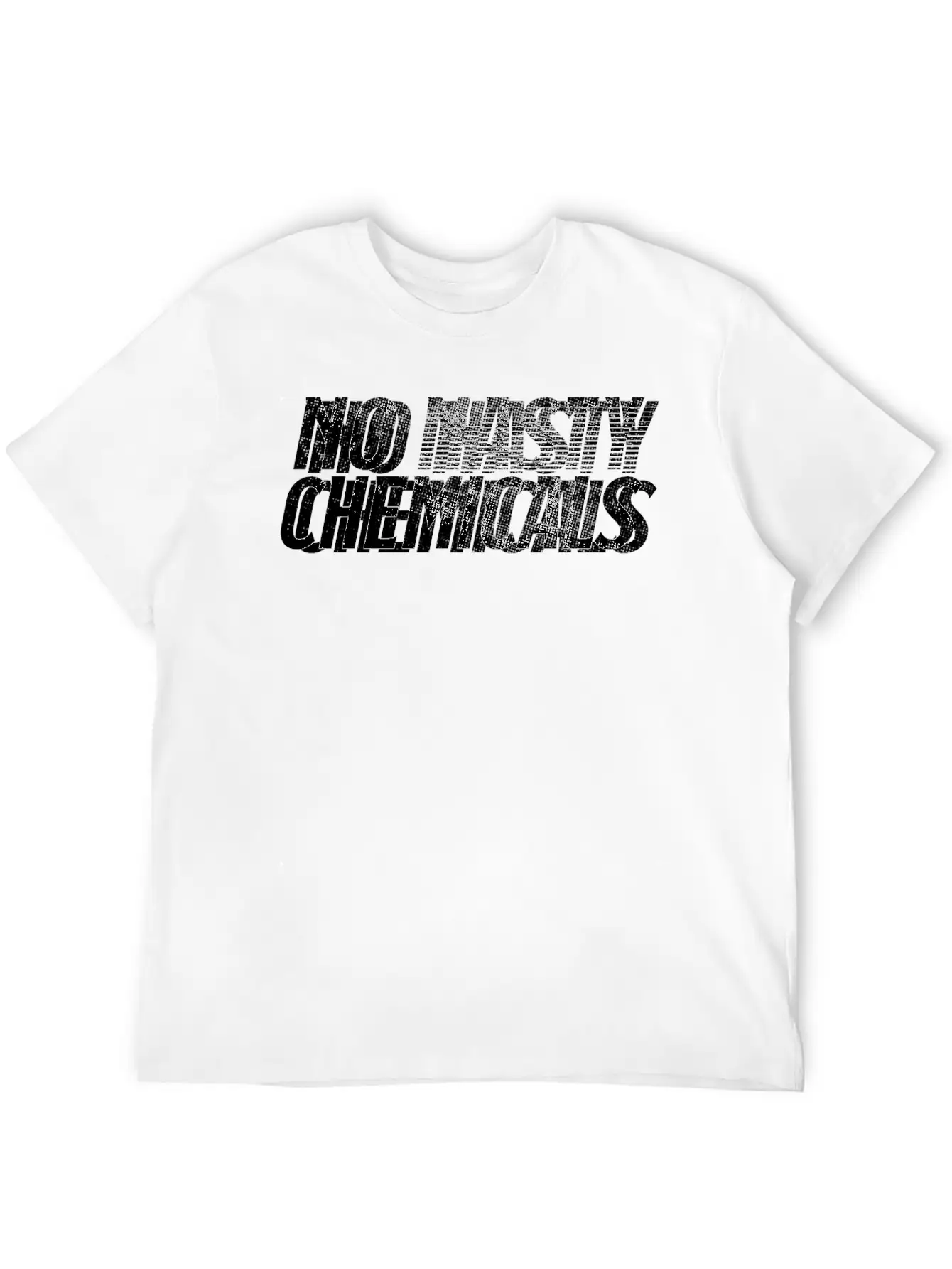 No Nasty Chemicals Unisex Short Sleeve Soft Cotton T-Shirt – Casual Everyday Wear