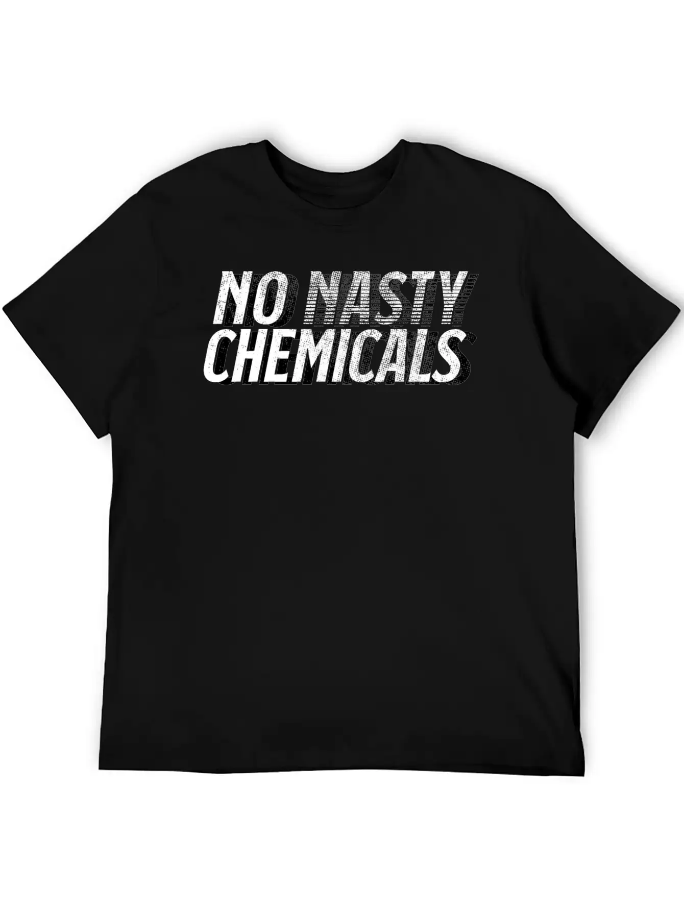 No Nasty Chemicals Unisex Short Sleeve Soft Cotton T-Shirt – Casual Everyday Wear