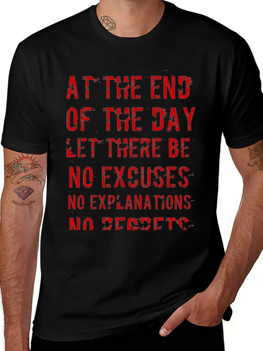 No Regrets Basic Graphic T-Shirt – Daily Comfort In Soft Cotton