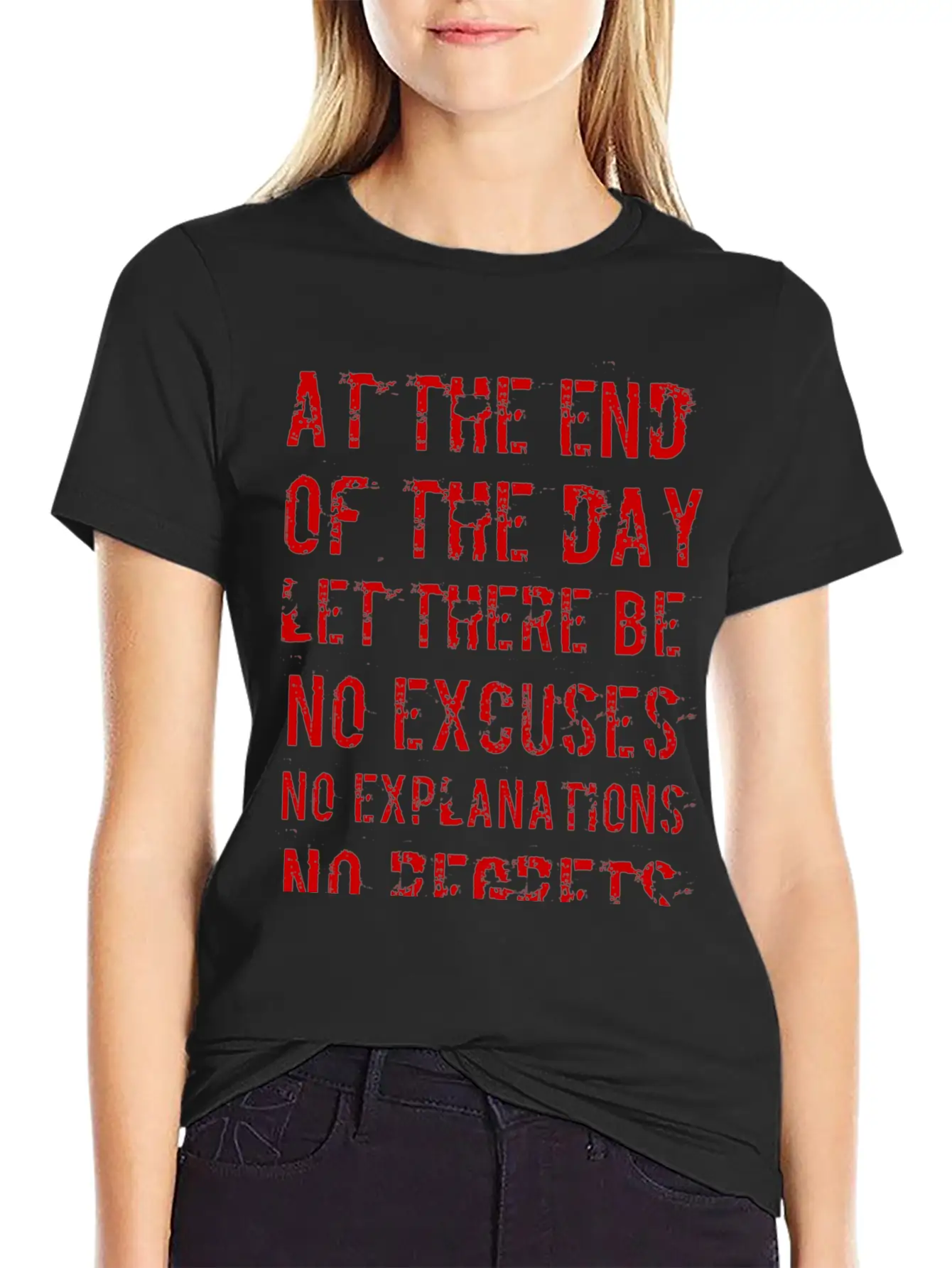 No Regrets Basic Graphic T-Shirt – Daily Comfort In Soft Cotton