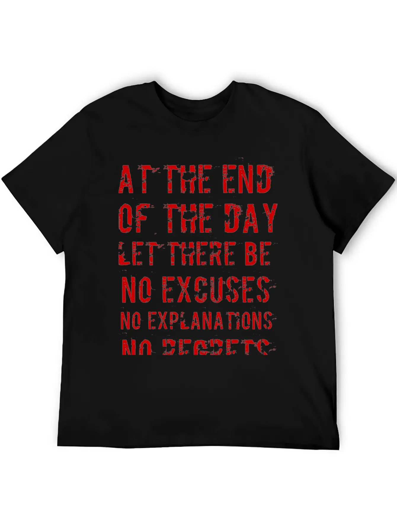 No Regrets Basic Graphic T-Shirt – Daily Comfort In Soft Cotton