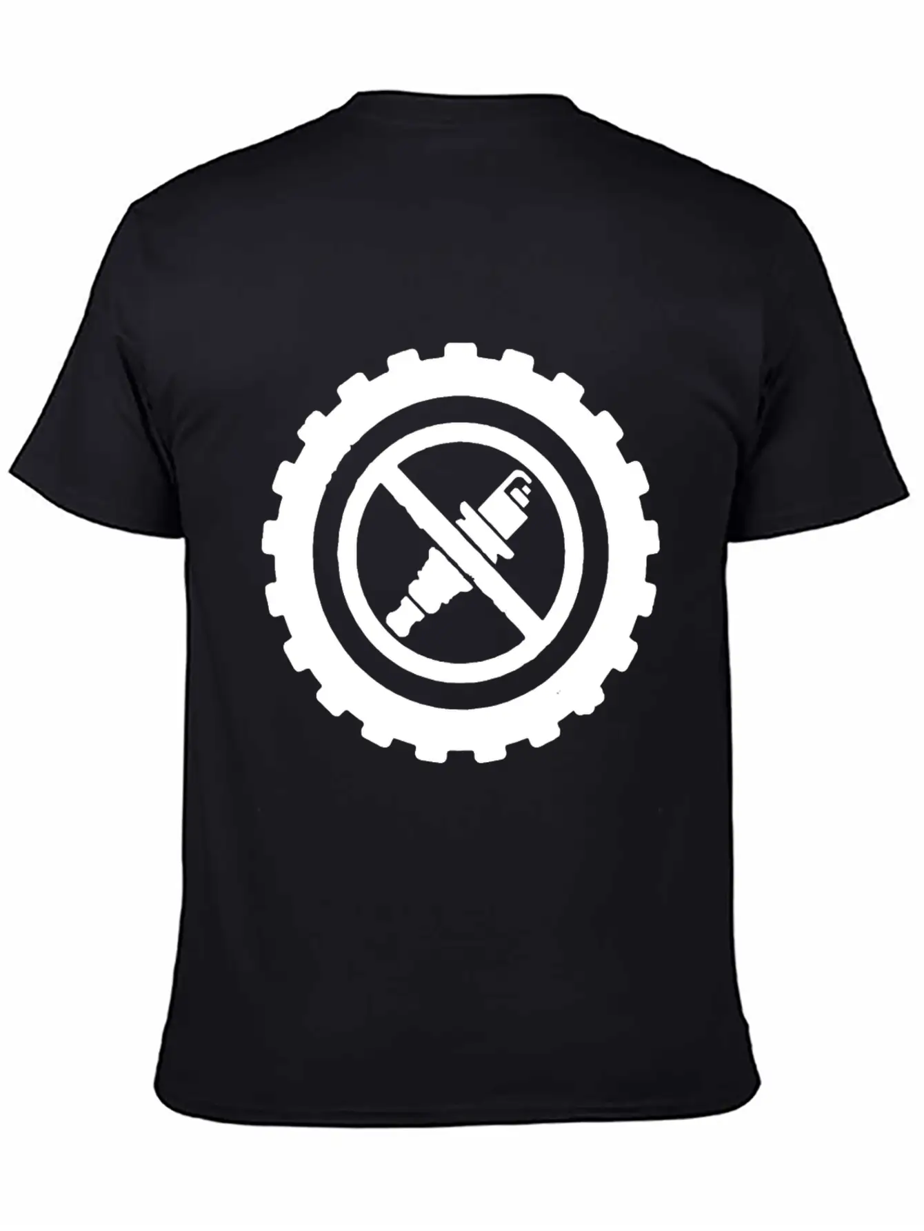 No Spark Plugs Diesel Truck Industrial Engine Mech Stylish Everyday T-Shirt – Unisex Basic Cotton Tee