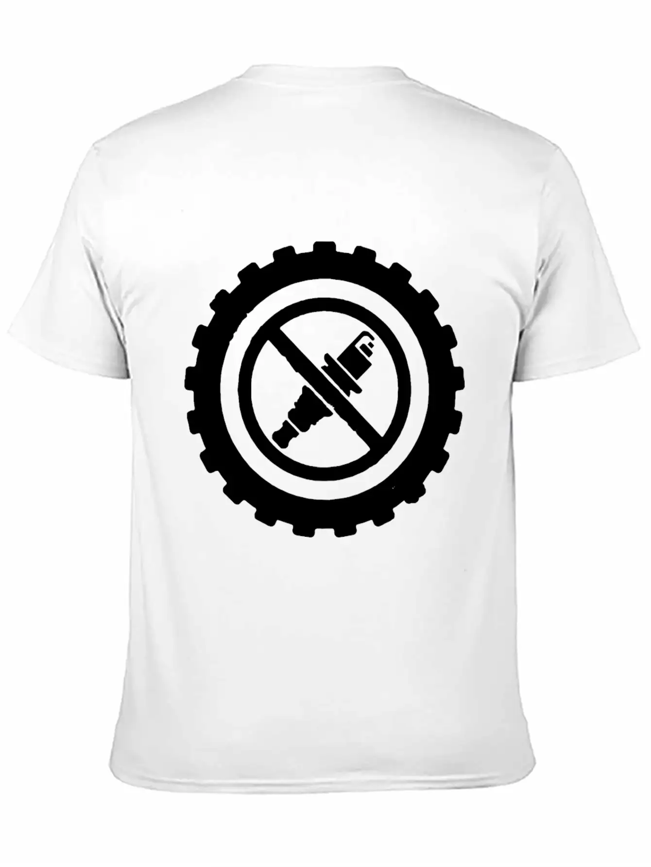 No Spark Plugs Diesel Truck Industrial Engine Mech Stylish Everyday T-Shirt – Unisex Basic Cotton Tee