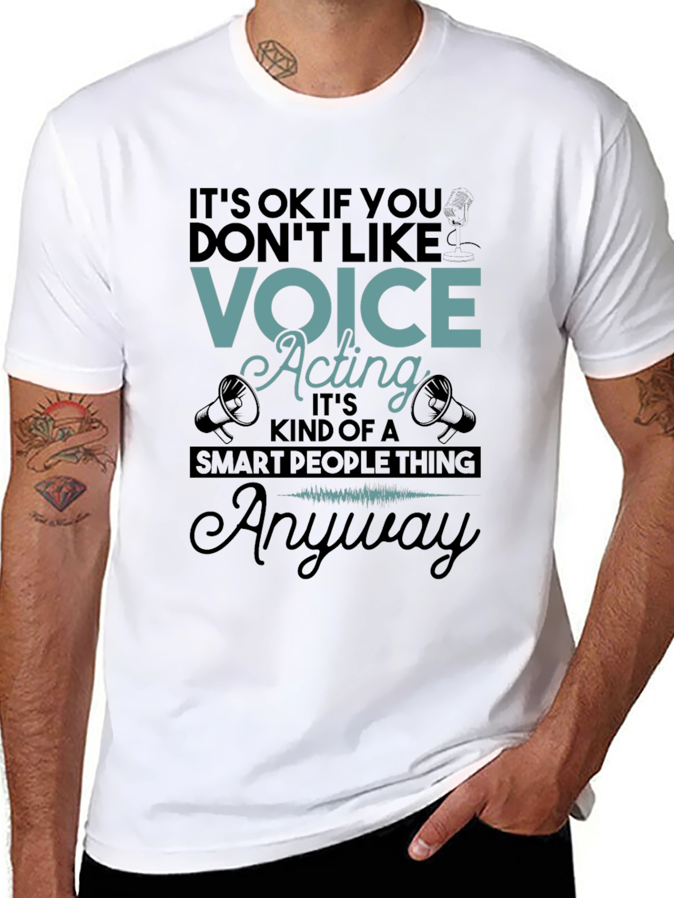 Voice Acting Smart People T-Shirt