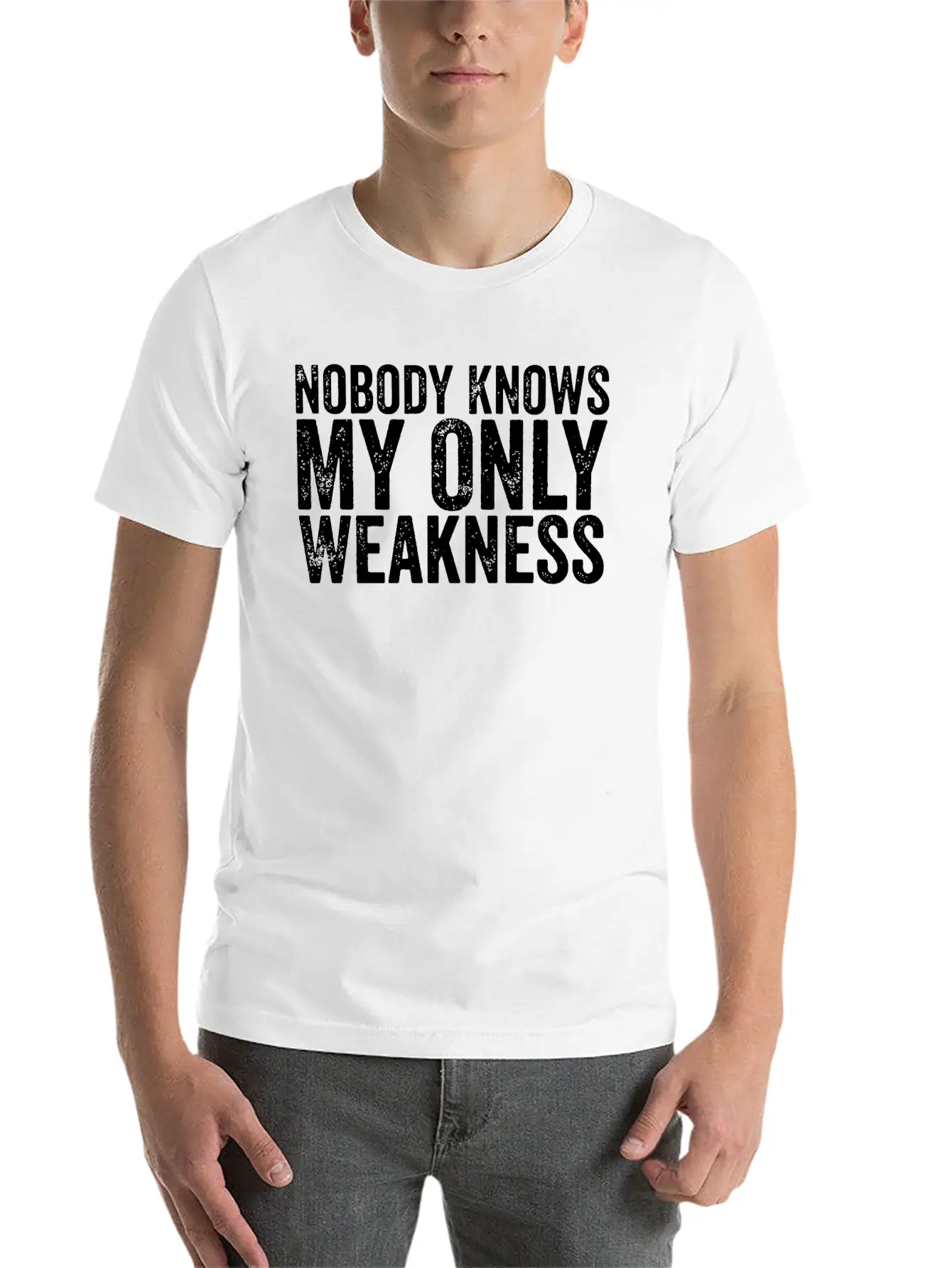 Nobody Knows Sarcastic Unisex Short Sleeve Soft Cotton T-Shirt – Casual Everyday Wear