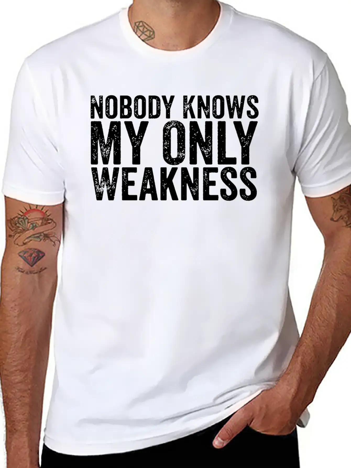 Nobody Knows Sarcastic Unisex Short Sleeve Soft Cotton T-Shirt – Casual Everyday Wear