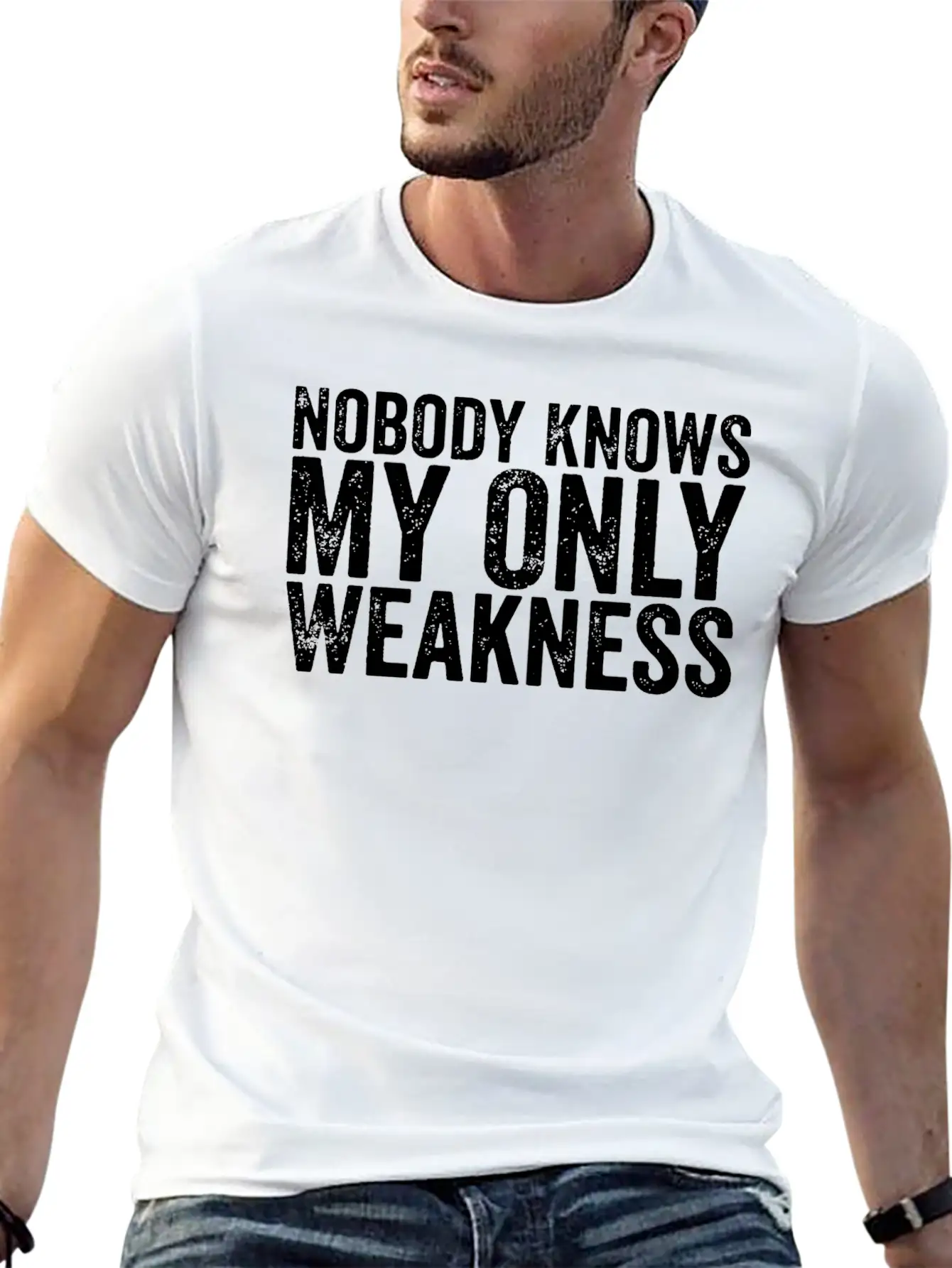 Nobody Knows Sarcastic Unisex Short Sleeve Soft Cotton T-Shirt – Casual Everyday Wear