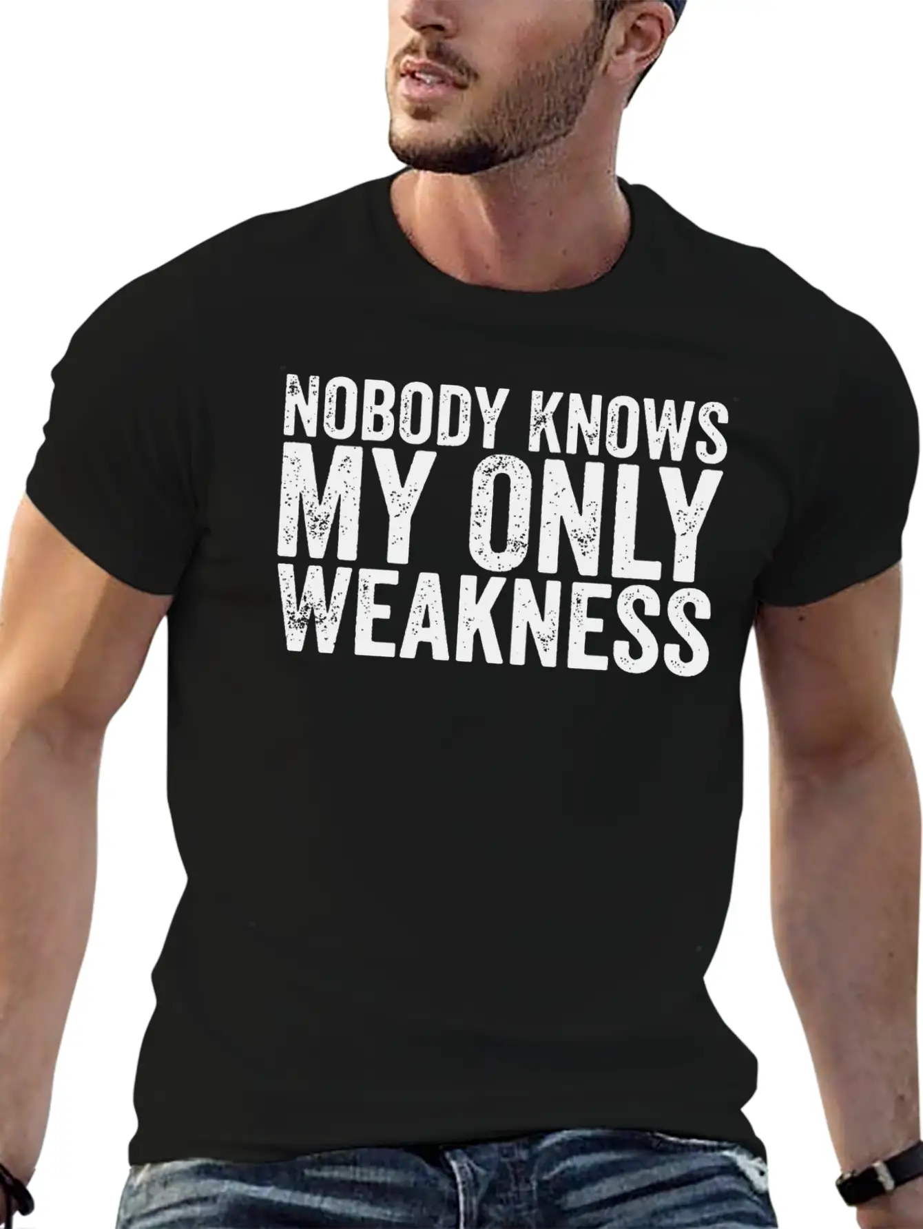 Nobody Knows Sarcastic Unisex Short Sleeve Soft Cotton T-Shirt – Casual Everyday Wear