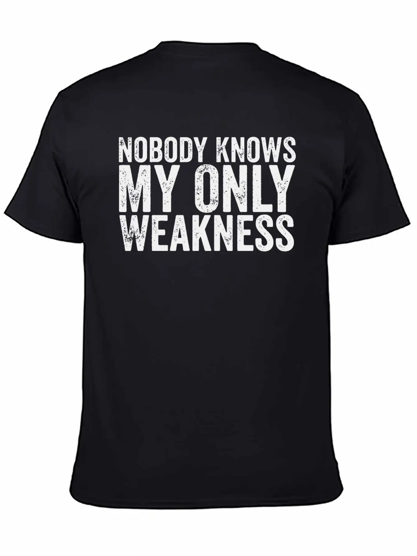 Nobody Knows Sarcastic Unisex Short Sleeve Soft Cotton T-Shirt – Casual Everyday Wear