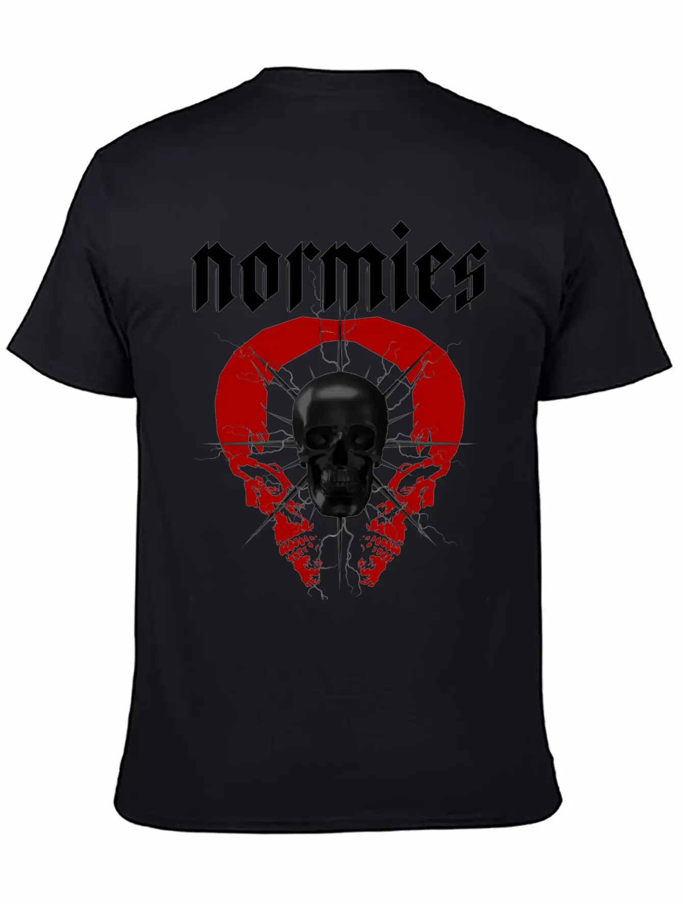 Normies Skull Modern Streetwear Timeless Short Sleeve Tee – Comfy And Minimalist Design