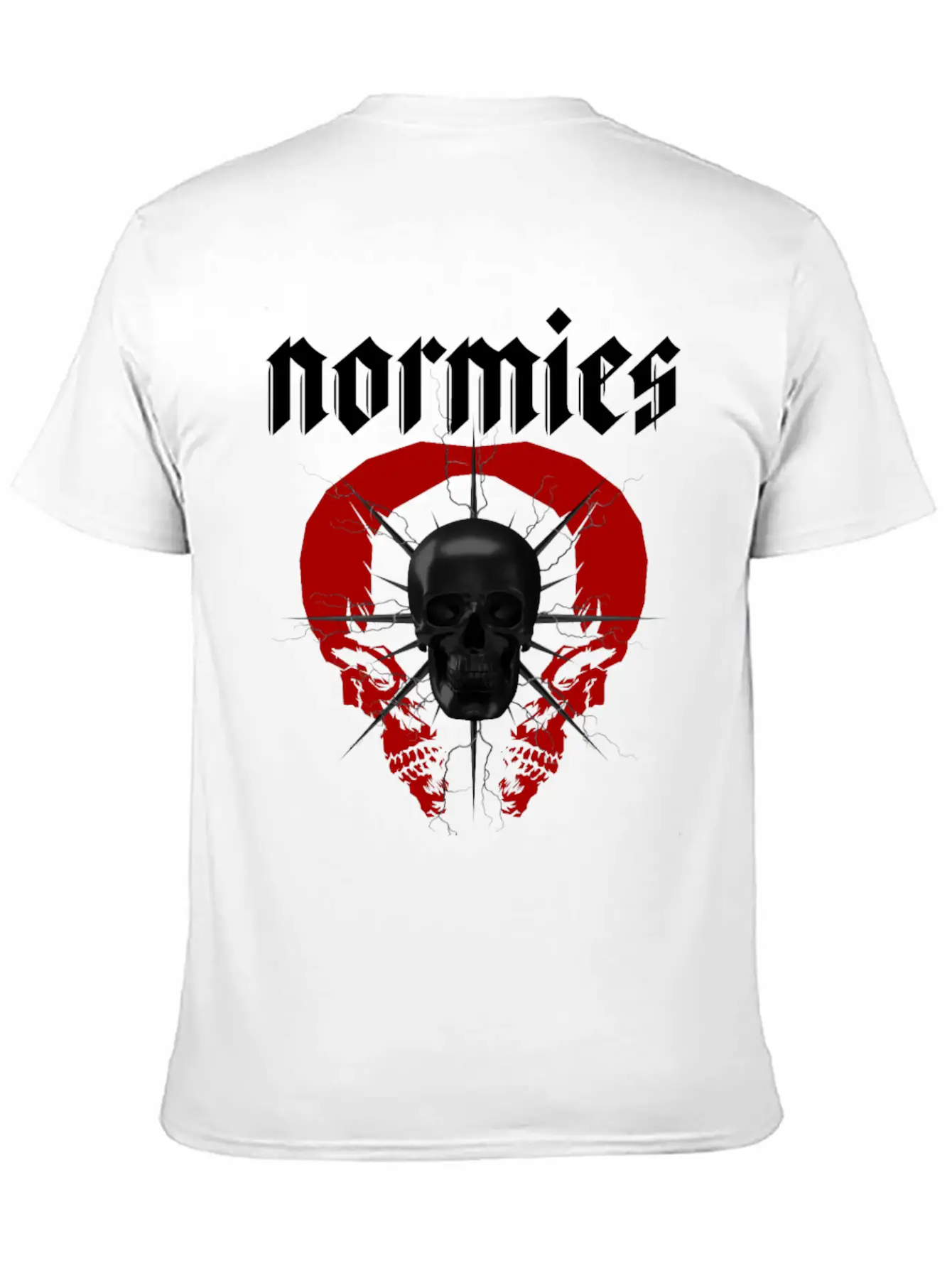Normies Skull Modern Streetwear Timeless Short Sleeve Tee – Comfy And Minimalist Design