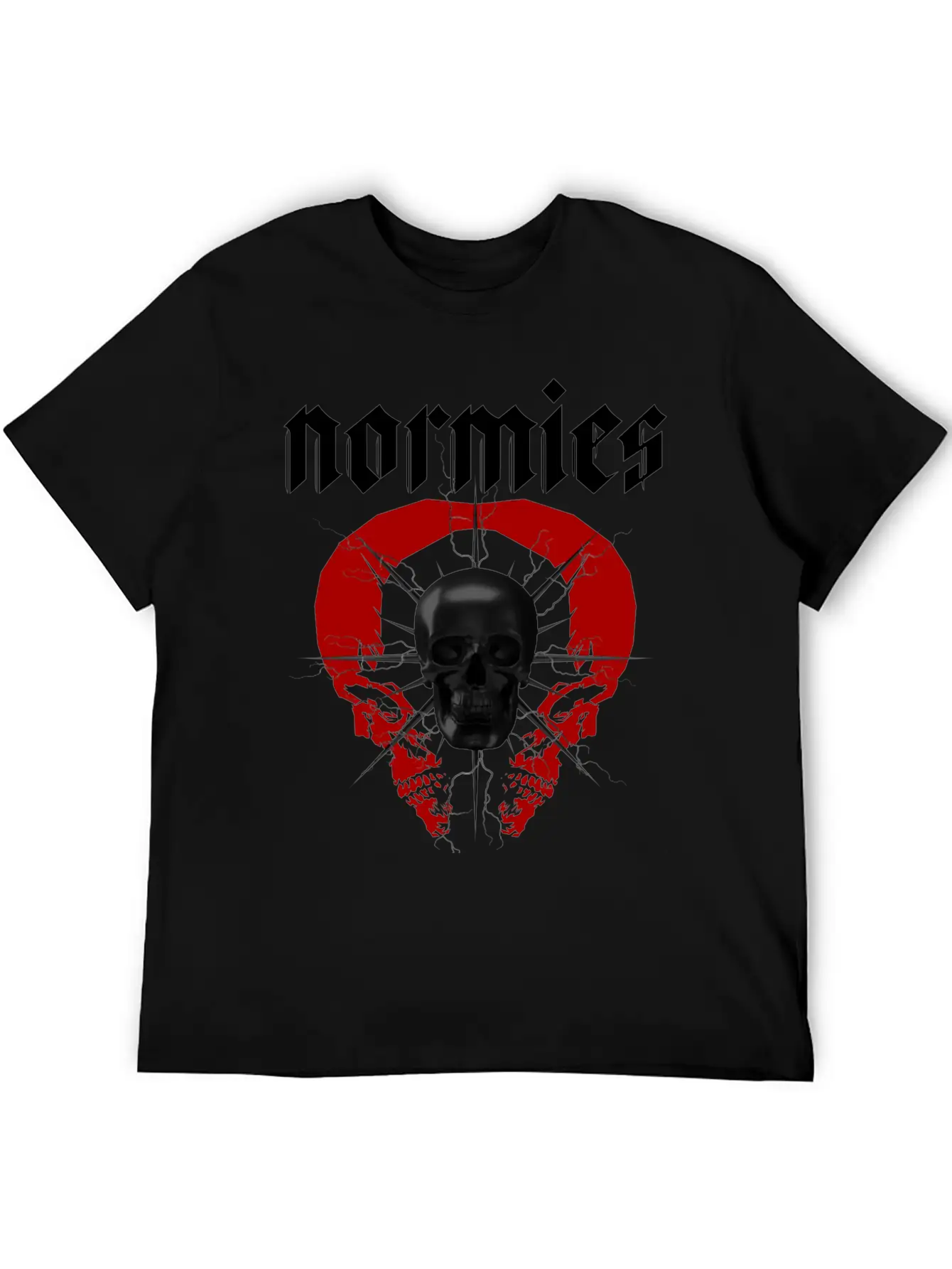 Normies Skull Modern Streetwear Timeless Short Sleeve Tee – Comfy And Minimalist Design