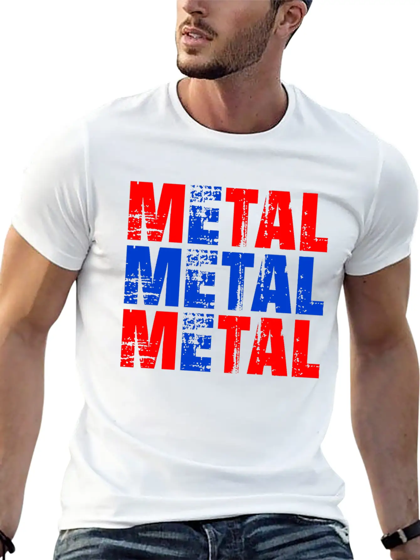 NORWEGIAN METAL Norway Flag Stylish Everyday T-Shirt – Unisex Basic Cotton Tee