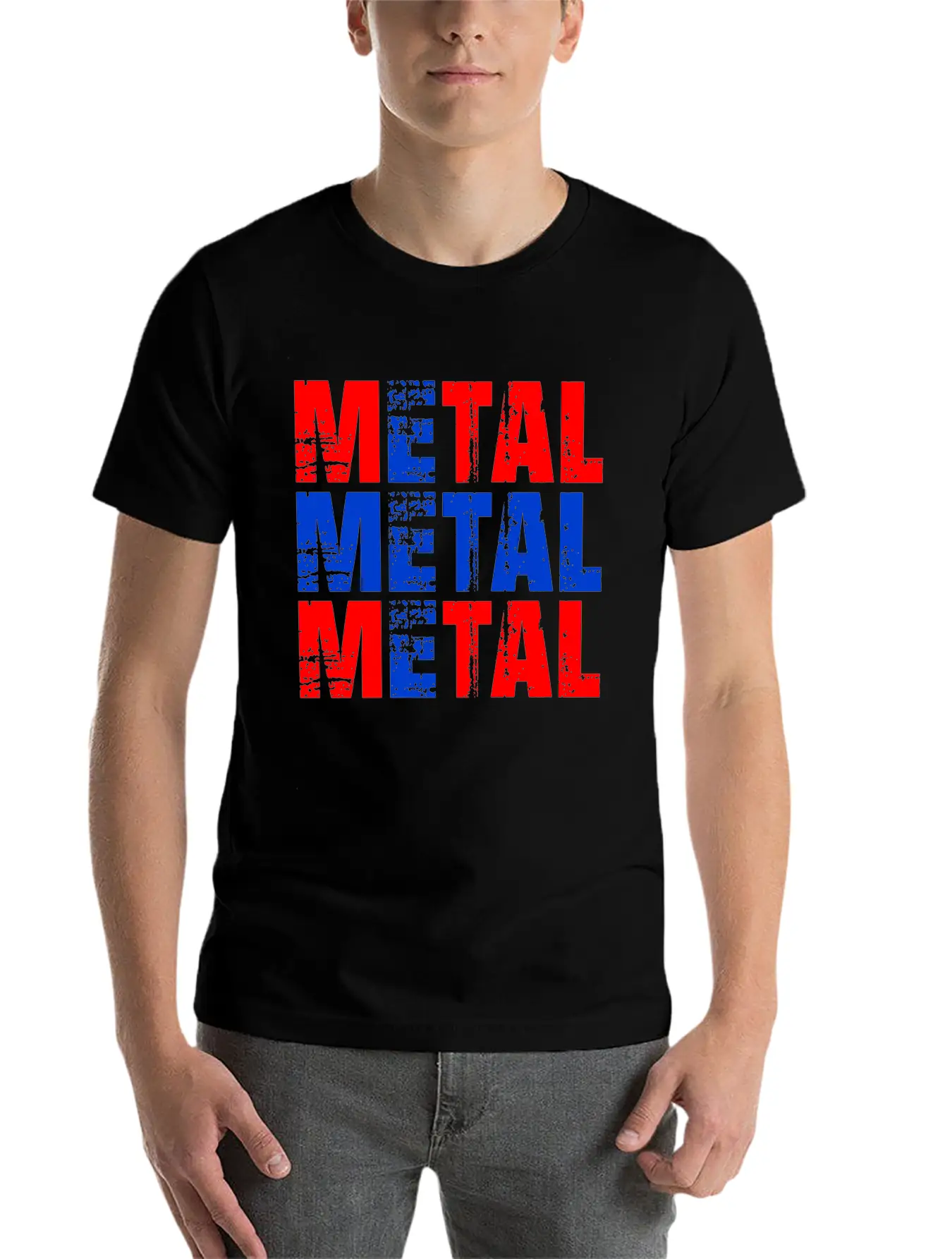 NORWEGIAN METAL Norway Flag Stylish Everyday T-Shirt – Unisex Basic Cotton Tee