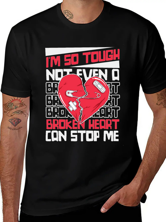 Not Even A Broken Heart Can Stop Me Open Heart Stylish Everyday T-Shirt – Unisex Basic Cotton Tee