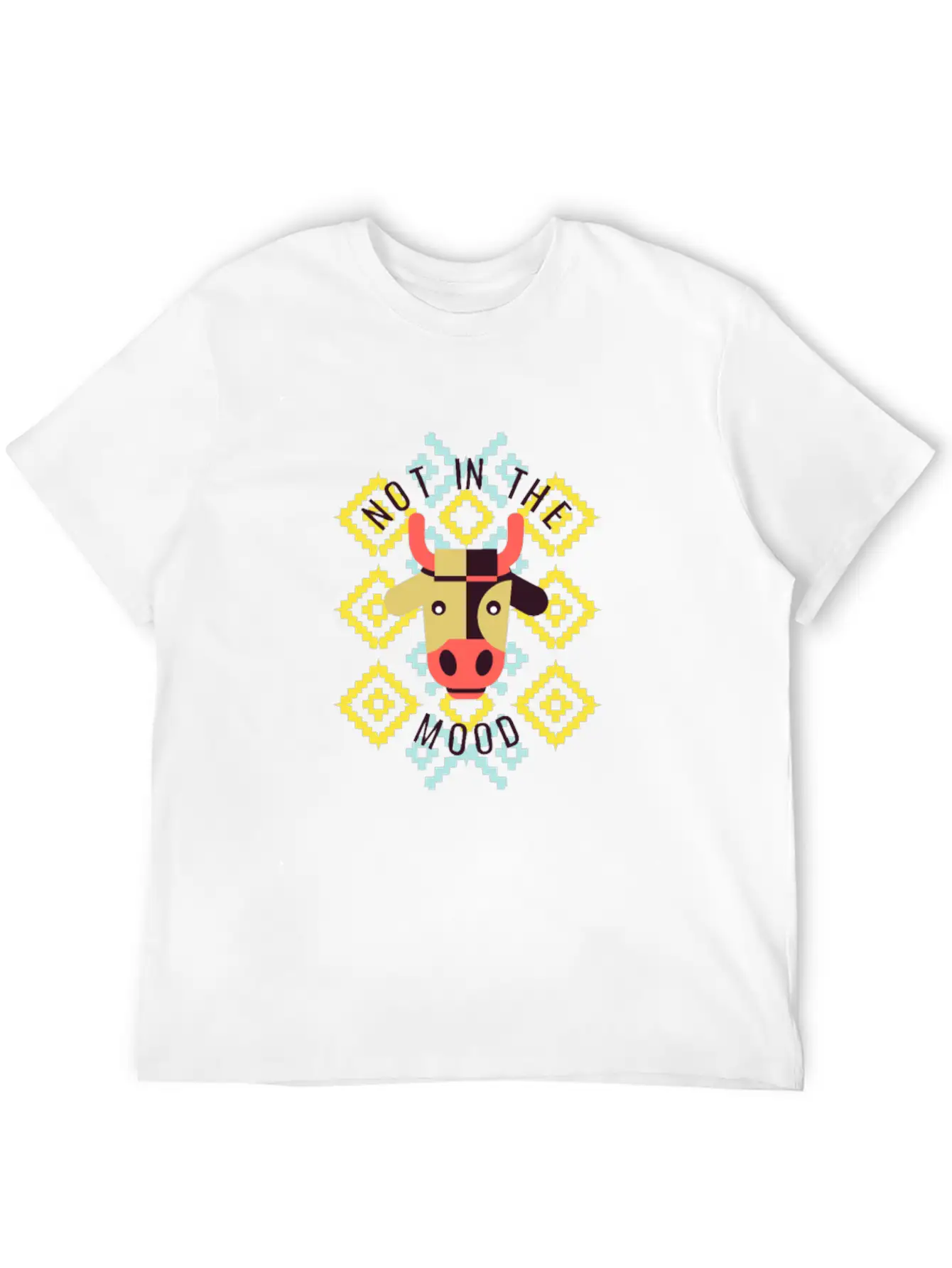 Not In The Mood Stylish Everyday T-Shirt – Unisex Basic Cotton Tee