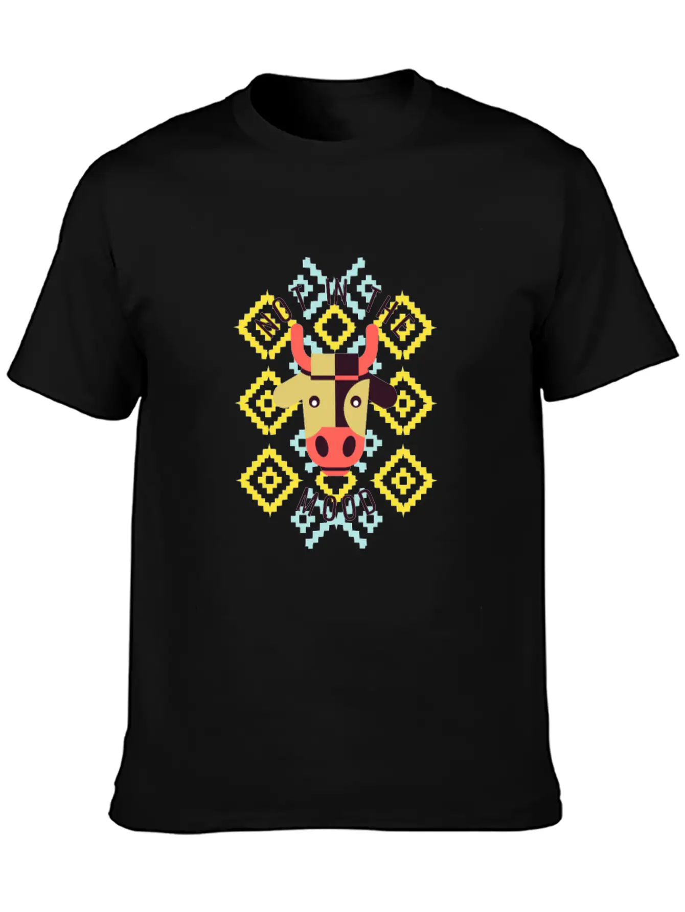 Not In The Mood Stylish Everyday T-Shirt – Unisex Basic Cotton Tee
