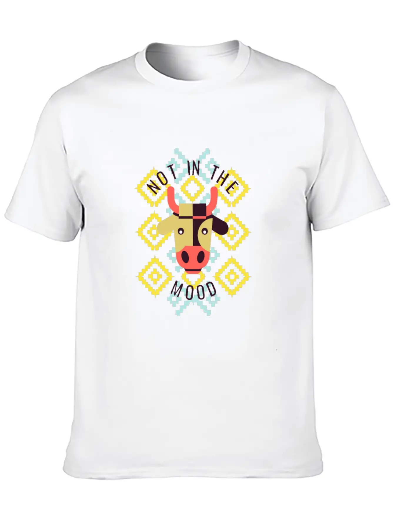 Not In The Mood Stylish Everyday T-Shirt – Unisex Basic Cotton Tee