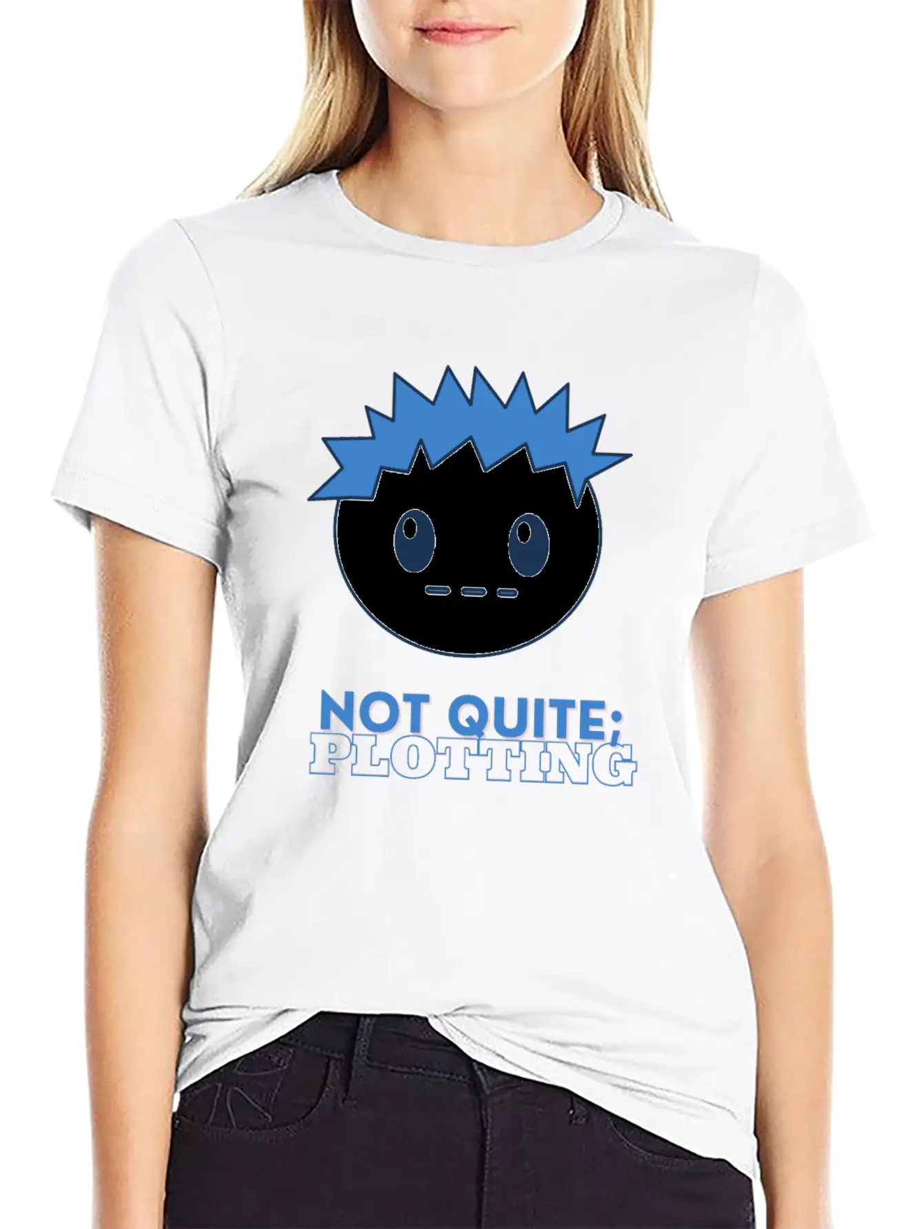 Not Quite Plotting Unisex Casual T-Shirt – Clean Design For Daily Comfort