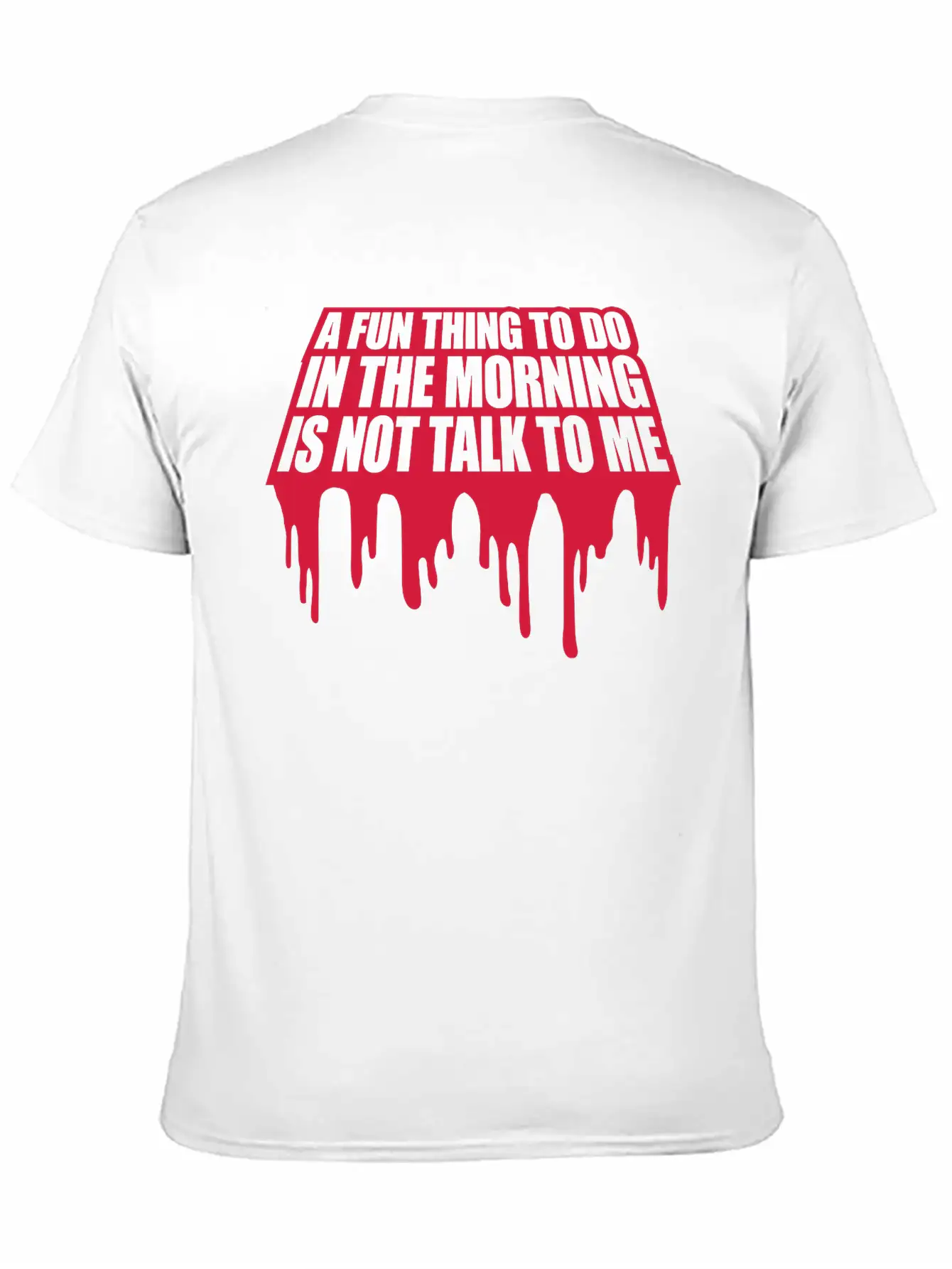 Not Talk To Me Stylish Everyday T-Shirt – Unisex Basic Cotton Tee